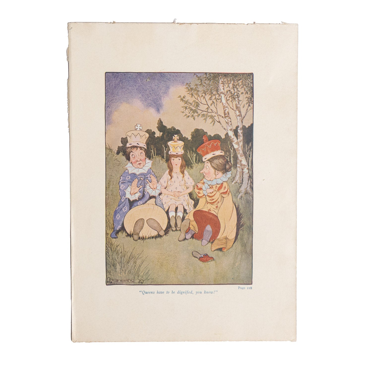 Alice in Wonderland (1916 Windermere Series) - Color Plates - Color Plates | Last Manner