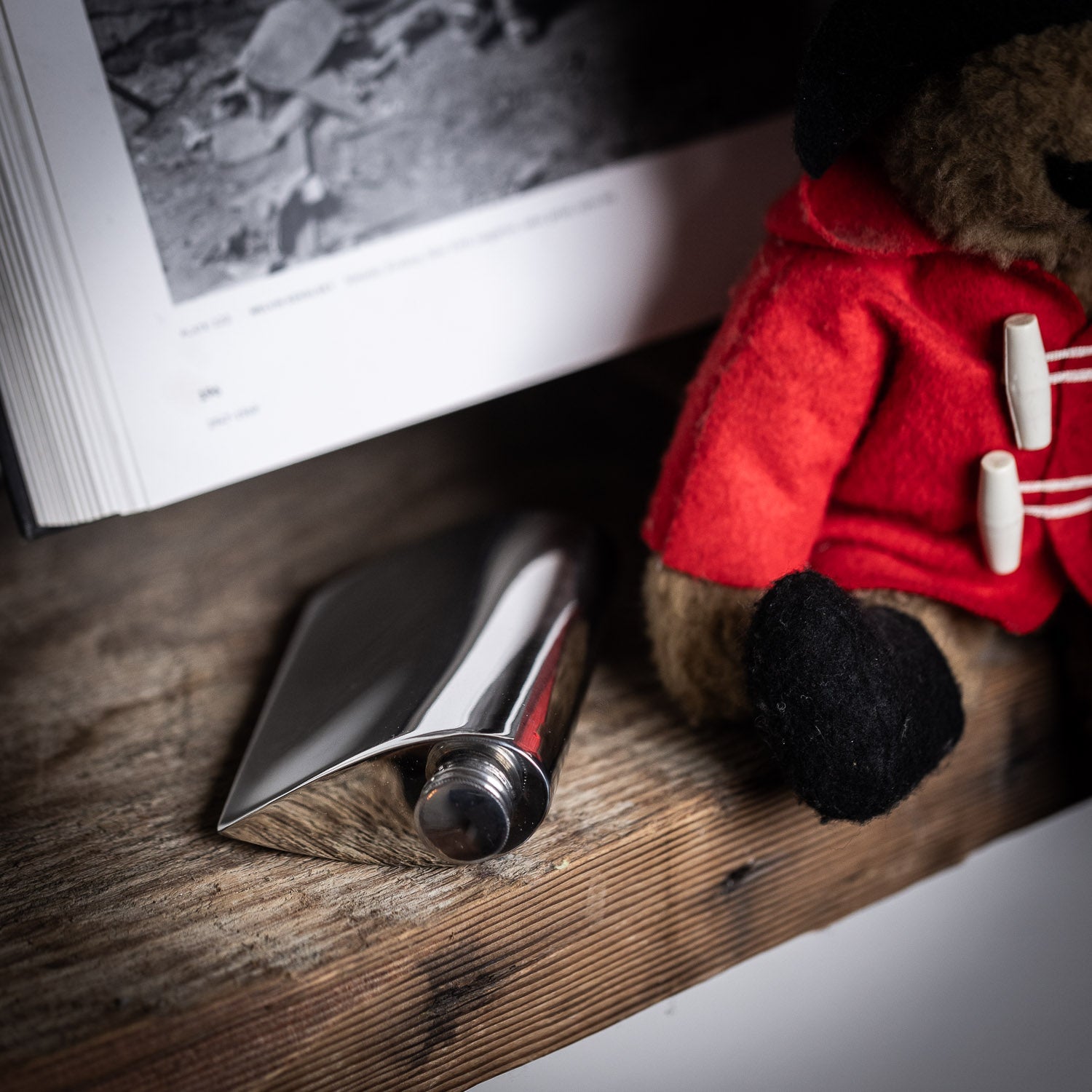 A.R. Wentworth 4oz Teardrop Flask - Pewter - Flask | Last Manner