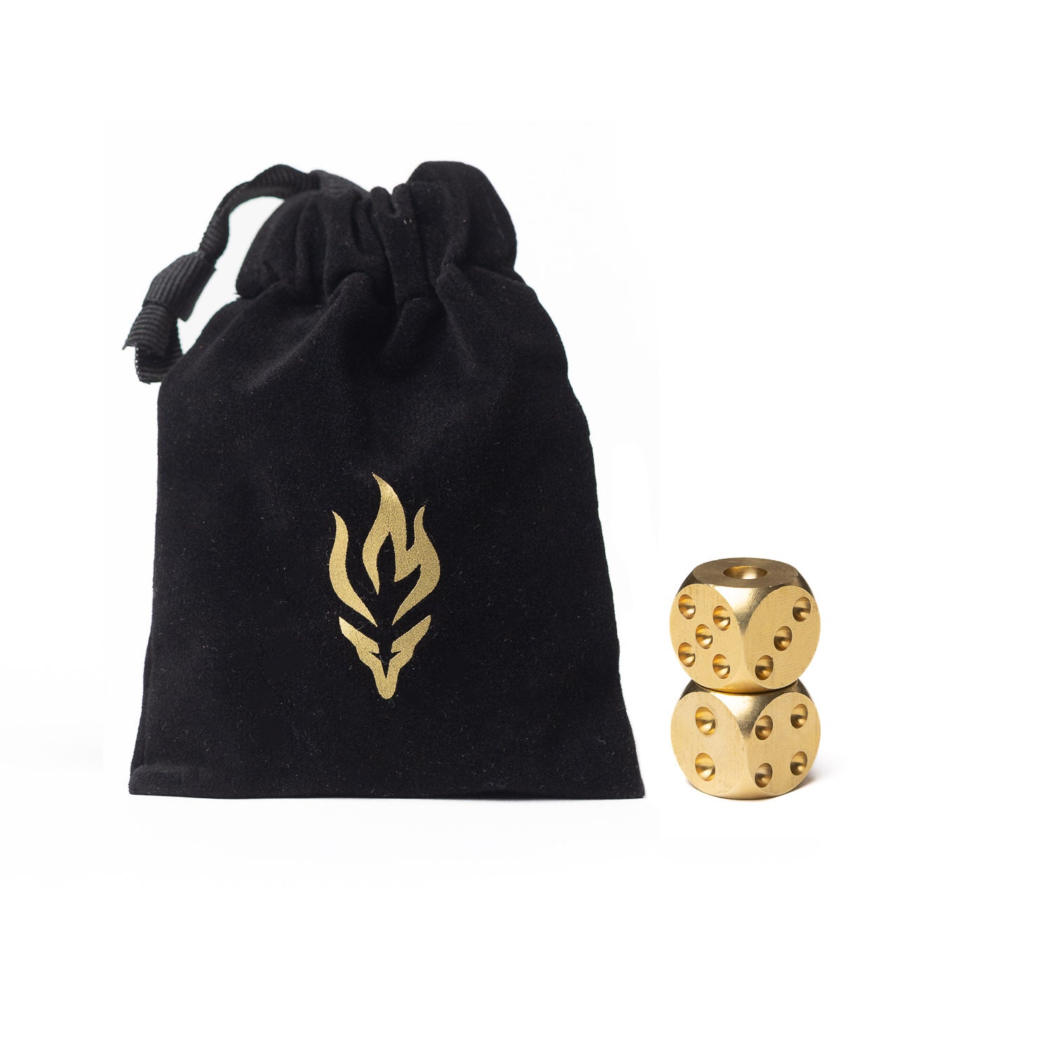 Brass Dice Set – Pair, Set of 6, or Full Set of 12 - Dice | Last Manner