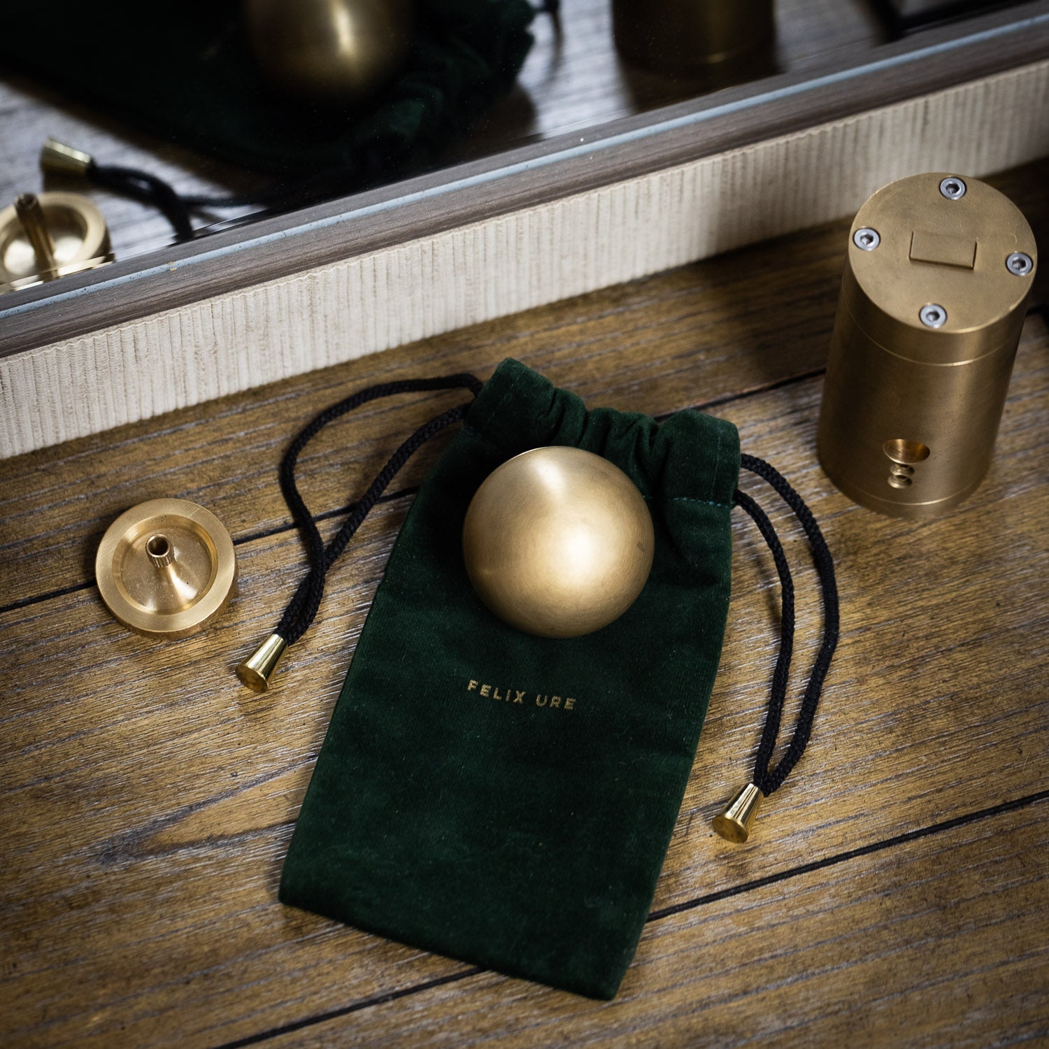 Felix Ure "Titan" Mechanical Puzzle - Brass - Mechanical Puzzle | Last Manner