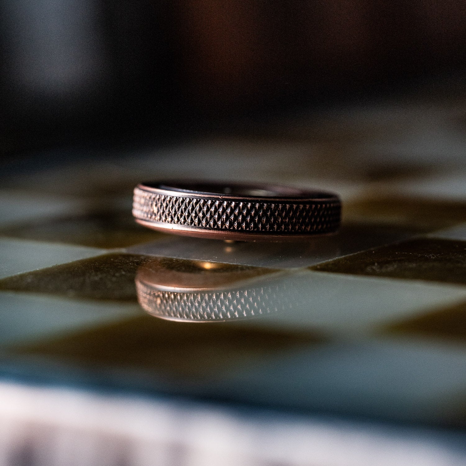 Fiddle Foundry Fiddle Coin - Tellurium Copper & Naval Brass - Spinning Top | Last Manner