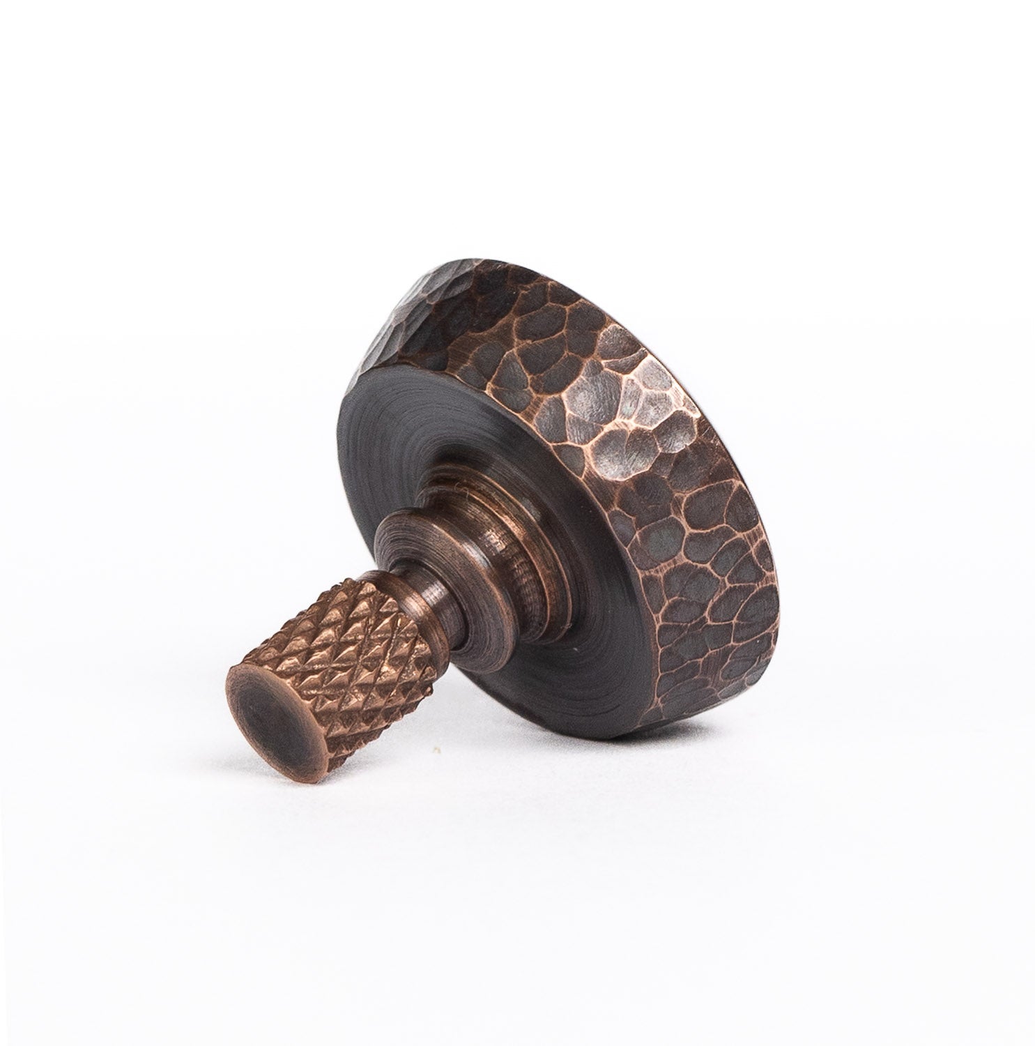 Fiddle Foundry Spinning Top - Hammered Copper - Spinning Top | Last Manner