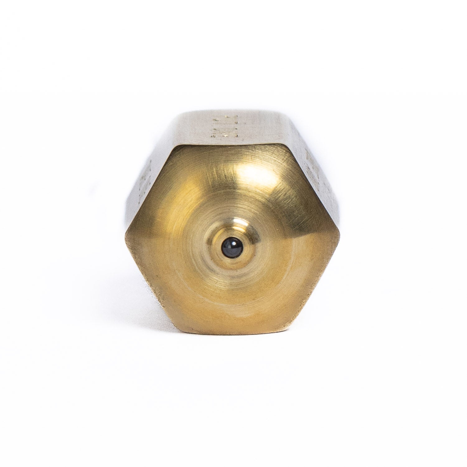 Fiddle Foundry Teetotum Top - Brass - Teetotum Top | Last Manner