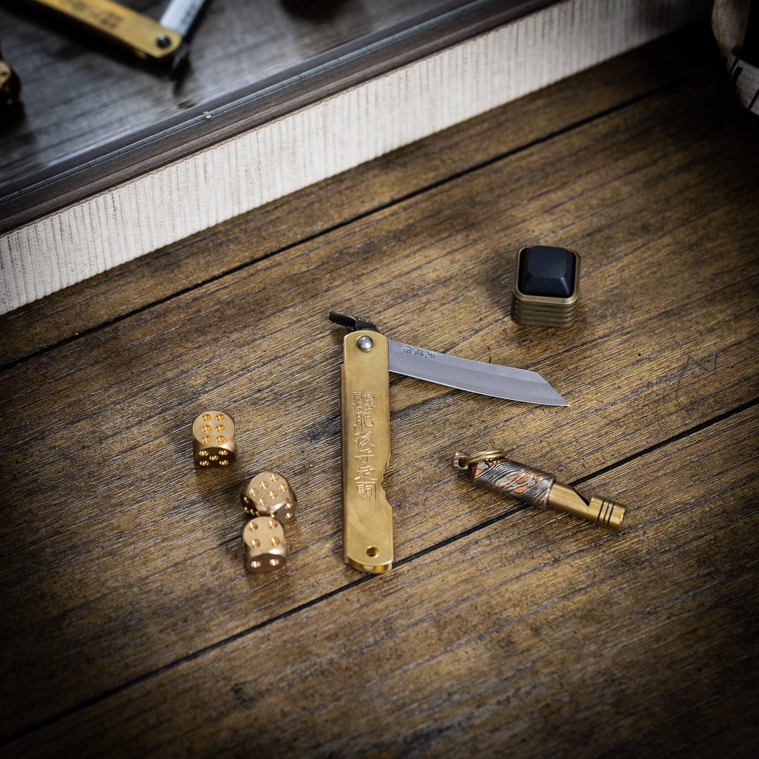 Higonokami Folding Knife - Brass - Pocket Knife | Last Manner