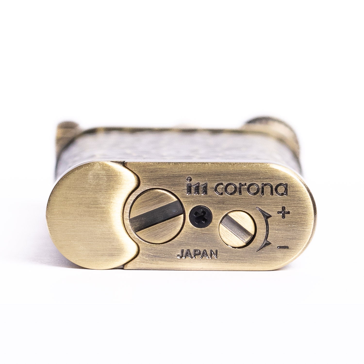 im corona Old Boy Lighter - Antique Brass Hammer Tone - Lighter | Last Manner