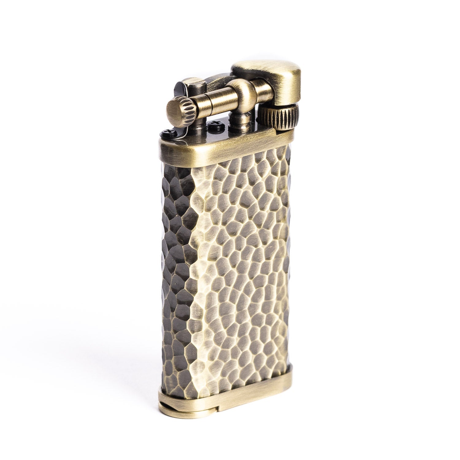 im corona Old Boy Lighter - Antique Brass Hammer Tone - Lighter | Last Manner