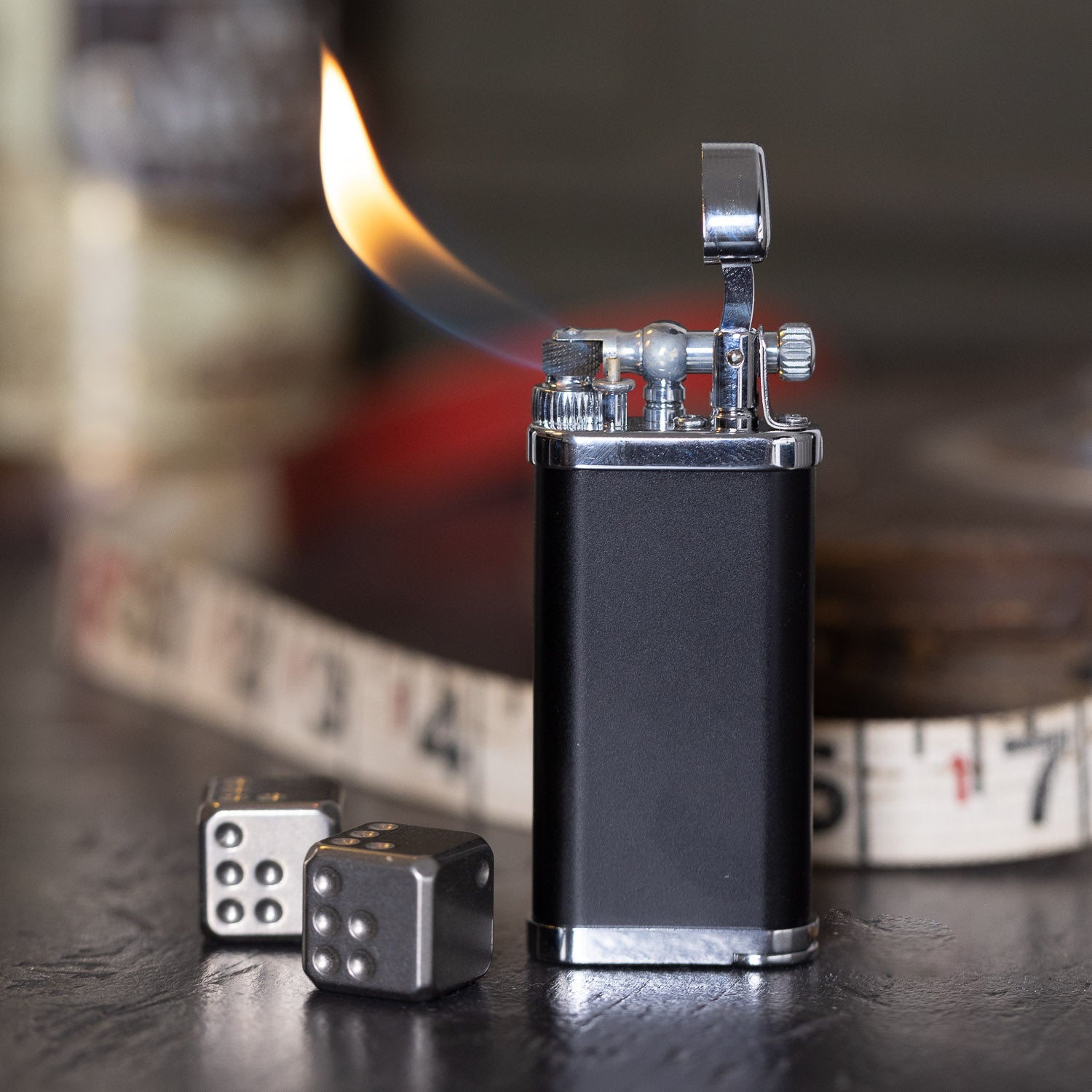 im corona Old Boy Lighter - Black & Chrome - Lighter | Last Manner