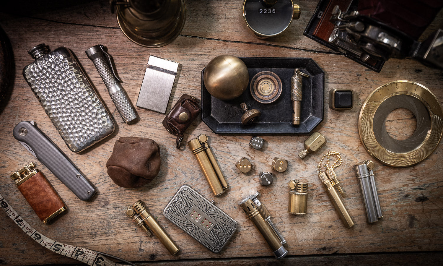 Layflat collection of Last Manner curated luxury edc and tools