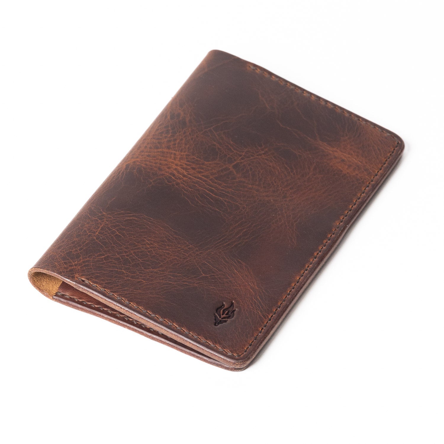 Last Manner Italian Leather Pocket Journal Cover - Cognac - Pocket Journal Cover | Last Manner