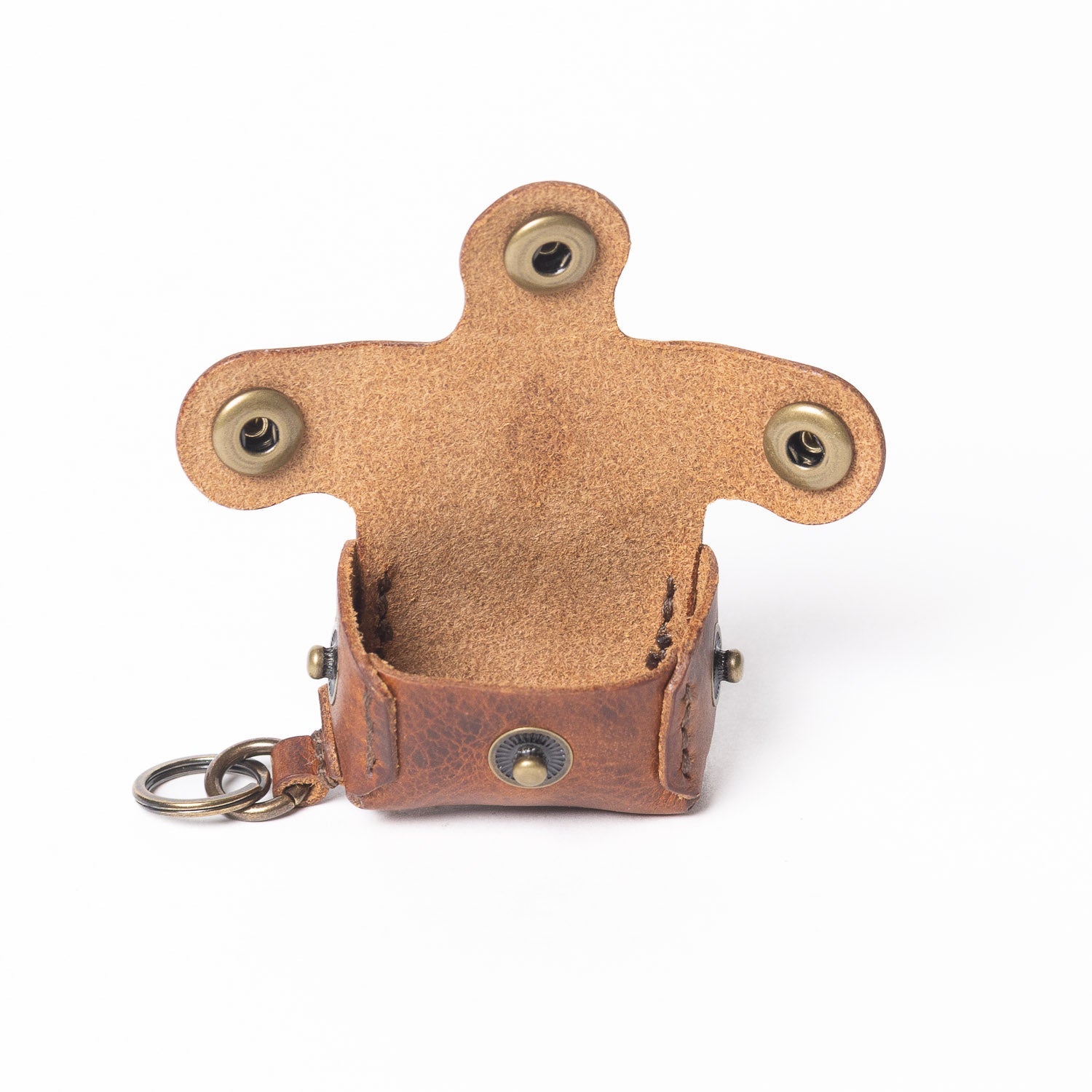 Last Manner Leather Keychain Bag w/Dice - Keychain | Last Manner