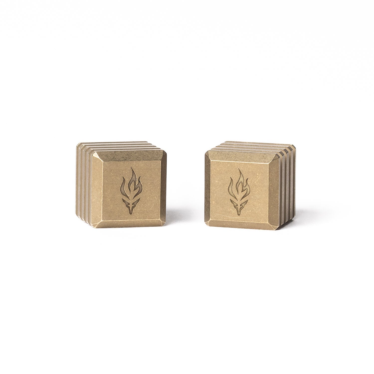 Last Manner Magnetic Fidget Cubes - Brass - Magnetic Cubes | Last Manner