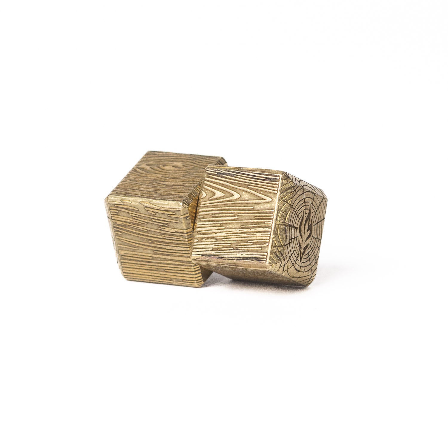 Last Manner Magnetic Fidget Cubes - Brass - Magnetic Cubes | Last Manner