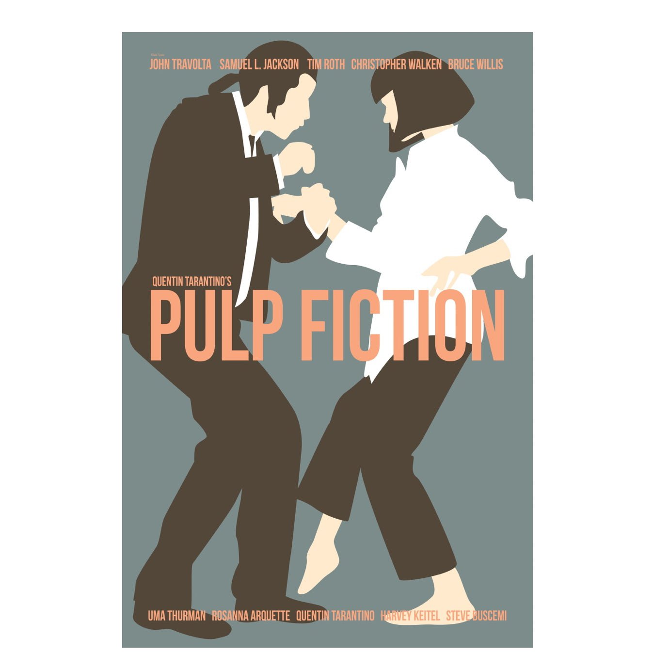 Pulp Fiction - Retro Movie Poster - Movie Poster | Last Manner