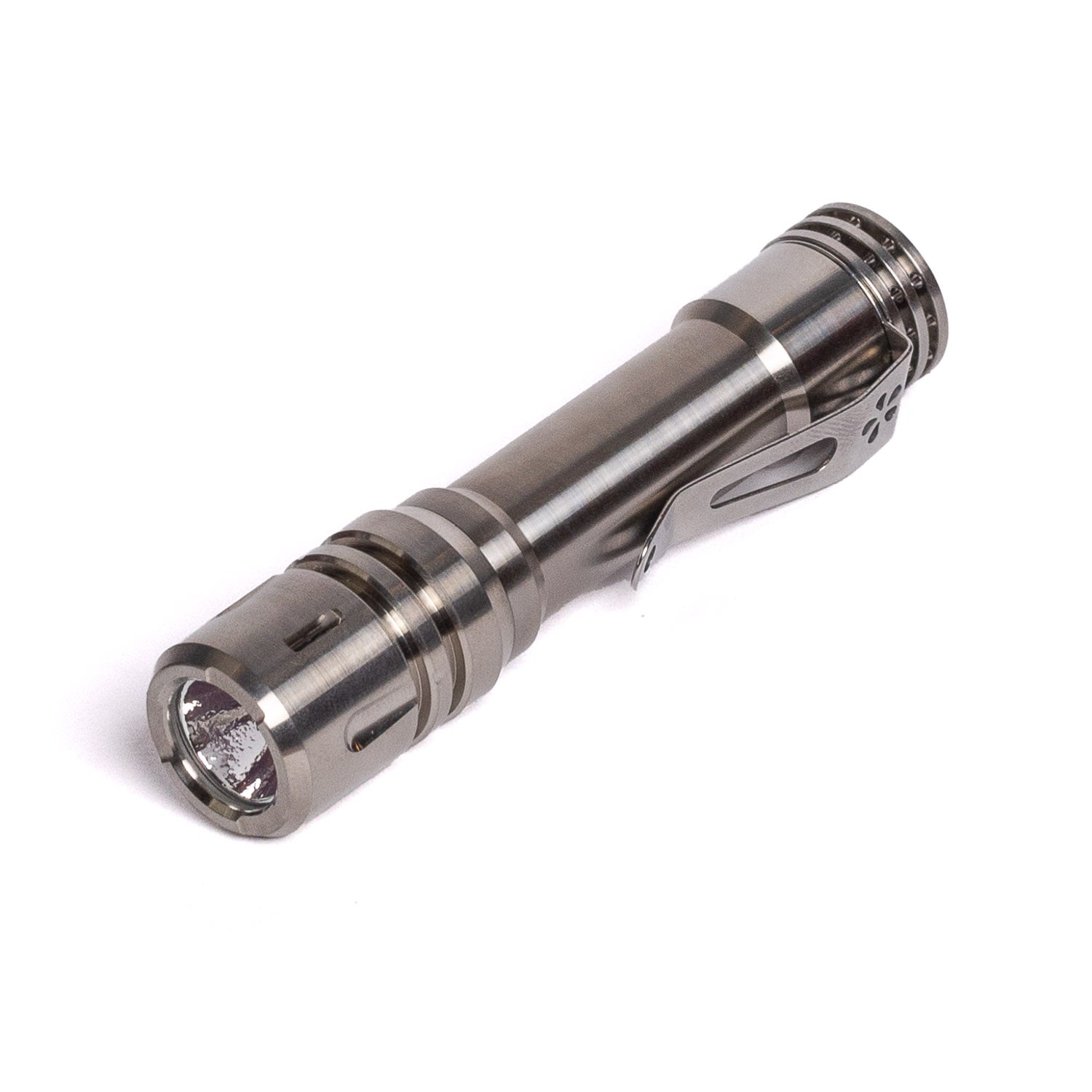 ReyLight LANapple Flashlight - Smooth Titanium - Flashlight | Last Manner