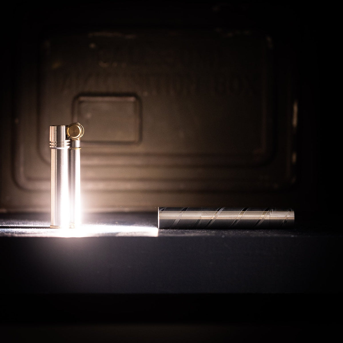 ReyLight Pineapple Mini Flashlight MK3 - Damascus Steel - Flashlight | Last Manner