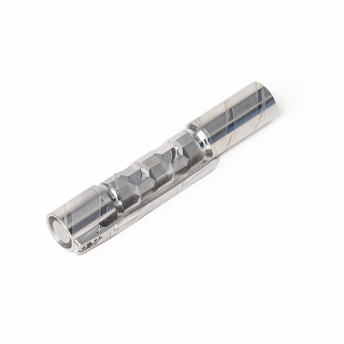 ReyLight Pineapple Mini Flashlight MK3 - Damascus Steel - Flashlight | Last Manner
