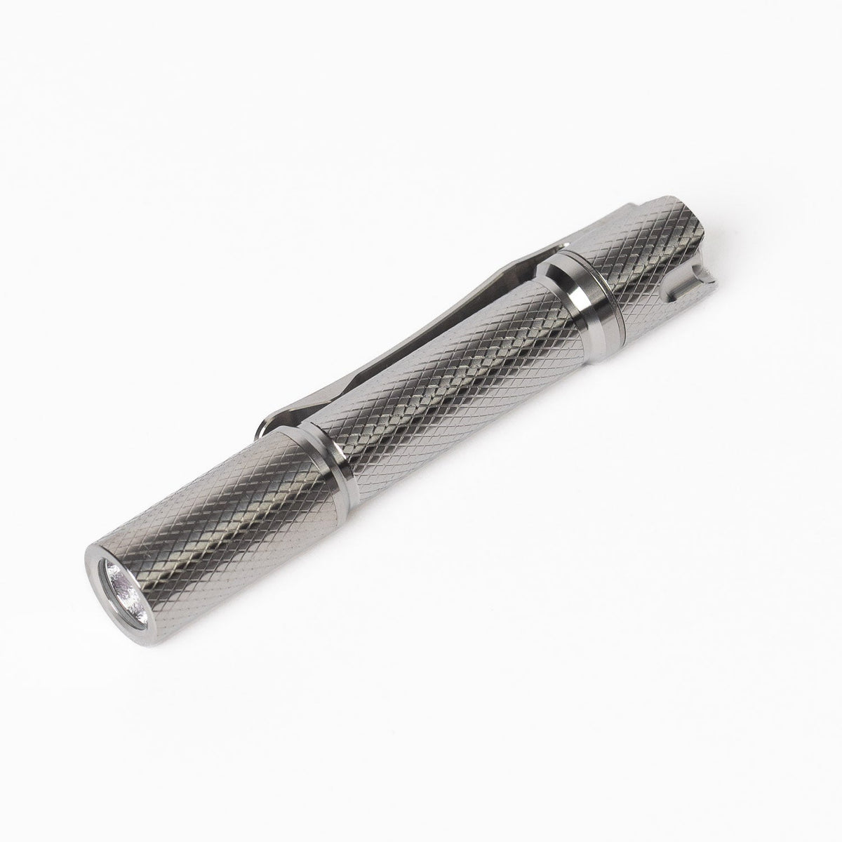 ReyLight Pineapple Mini Flashlight MK3 - Ti Crosshatch - Flashlight | Last Manner
