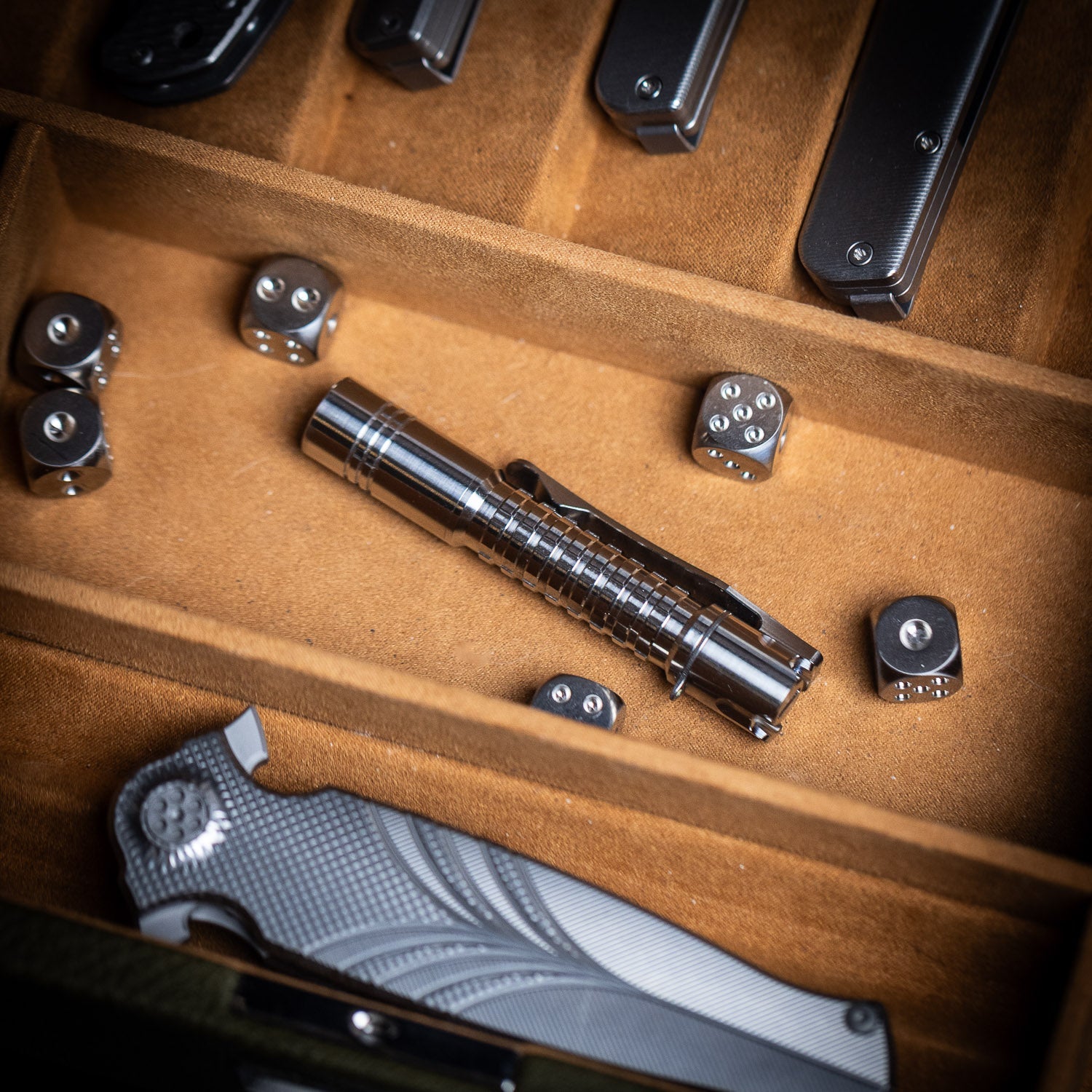 ReyLight Pineapple Mini Flashlight MK3 - Titanium - Flashlight | Last Manner