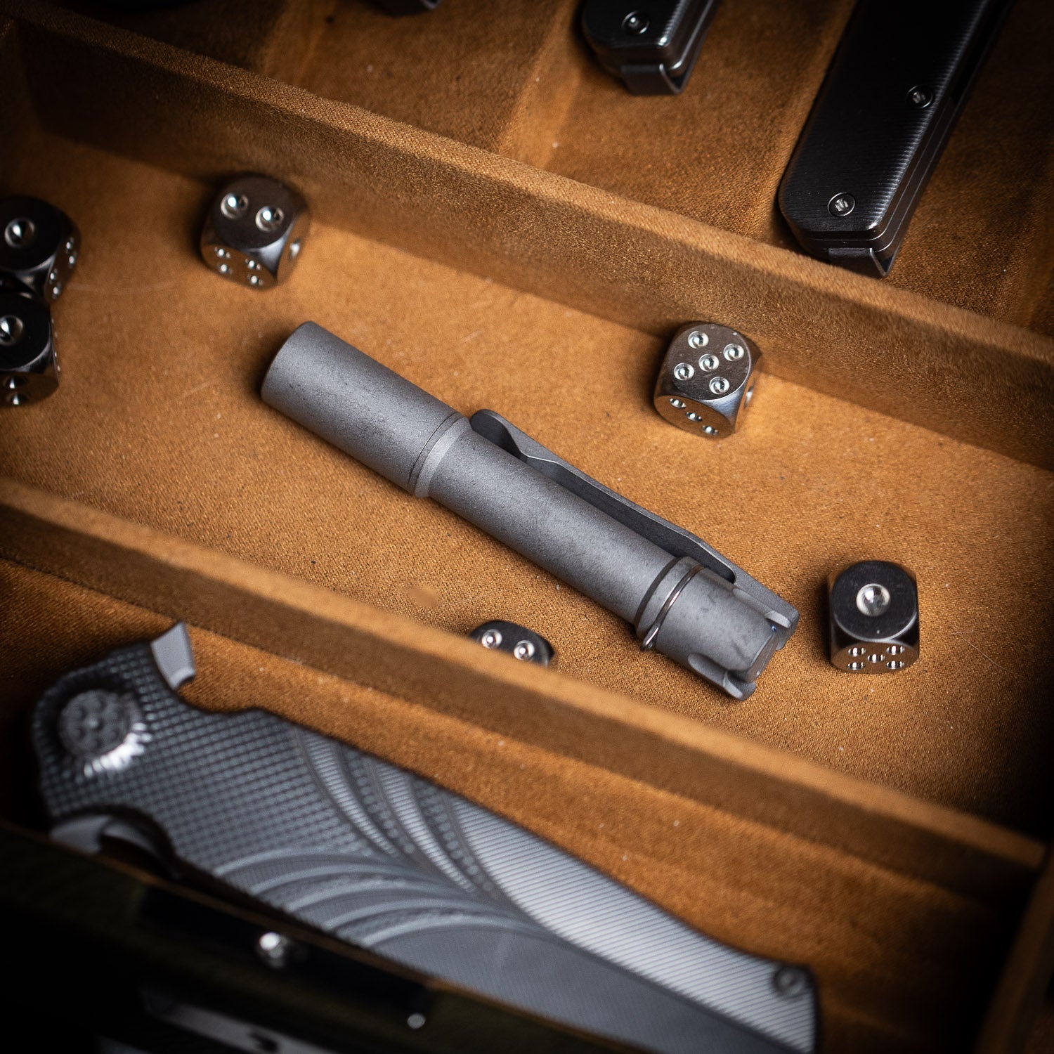ReyLight Pineapple Mini Flashlight MK3 - Titanium - Flashlight | Last Manner