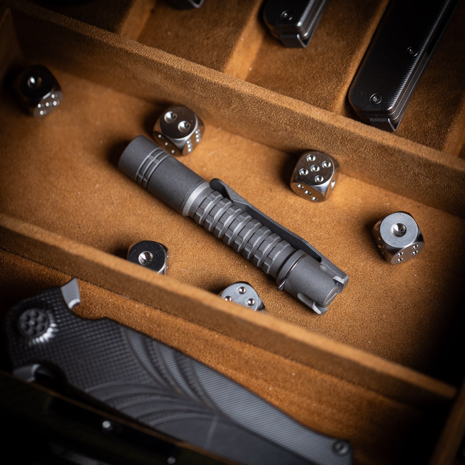 ReyLight Pineapple Mini Flashlight MK3 - Titanium - Flashlight | Last Manner