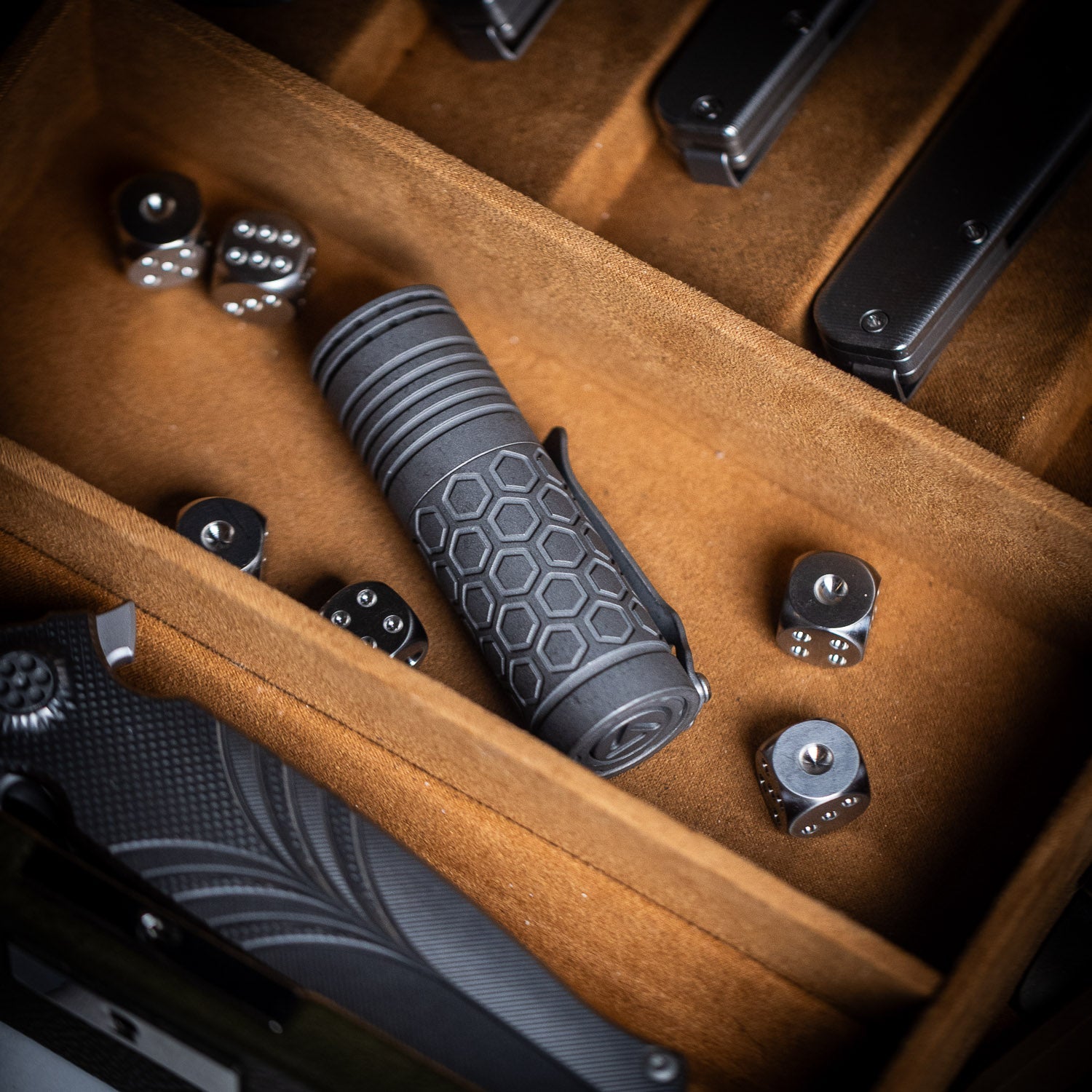 ReyLight Triple Dawn Flashlight - Titanium - Flashlight | Last Manner