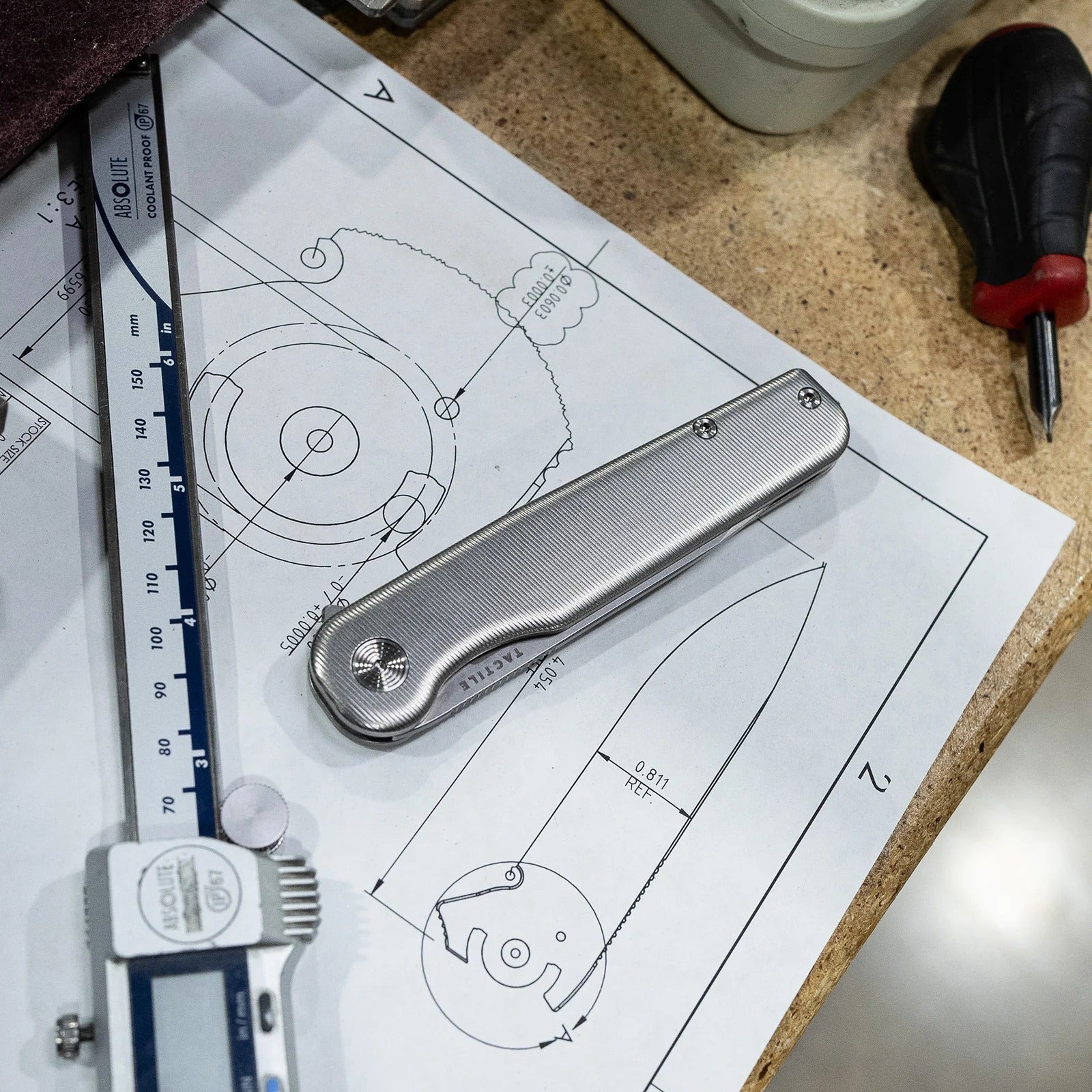 Tactile Knife Co. Rockwall Flipper Folding Knife - Pocket Knife | Last Manner