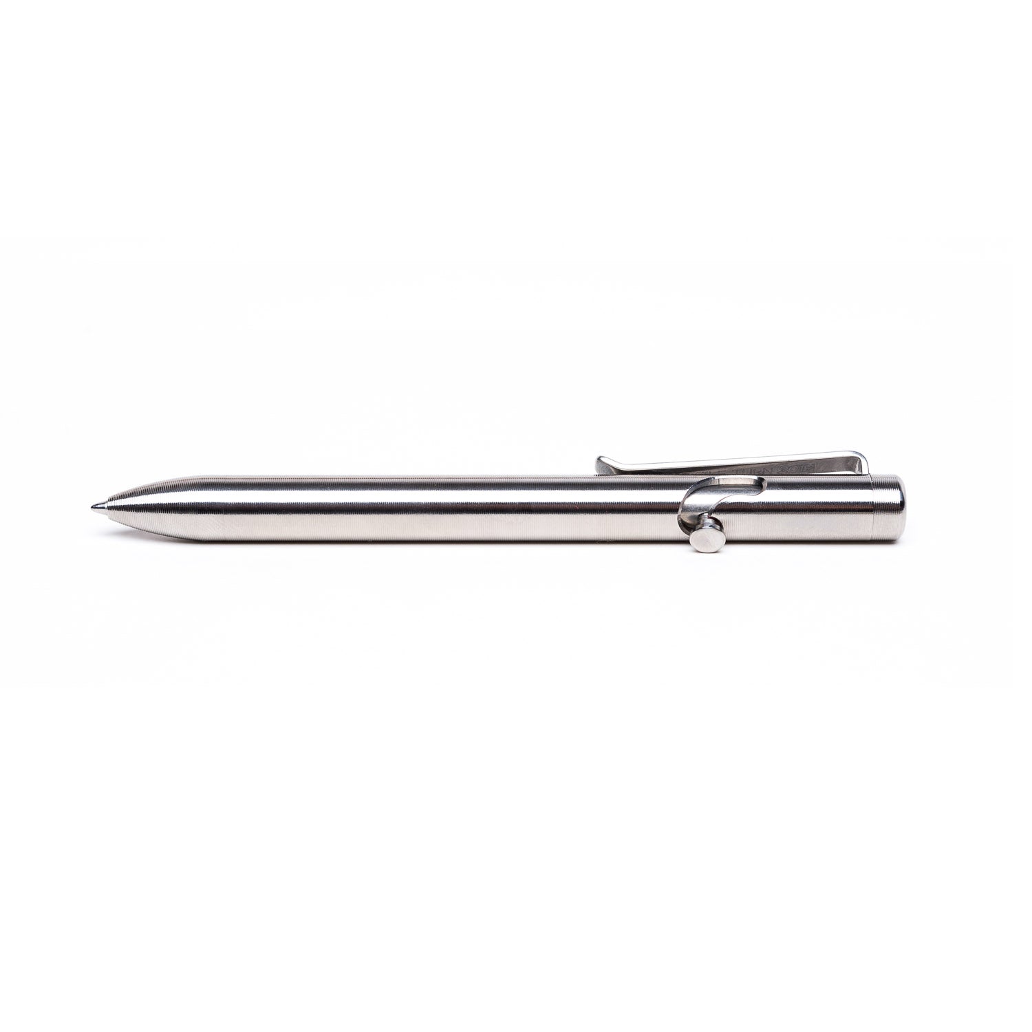 Tactile Turn Bolt Action Pen - Titanium (Short) - Pens | Last Manner