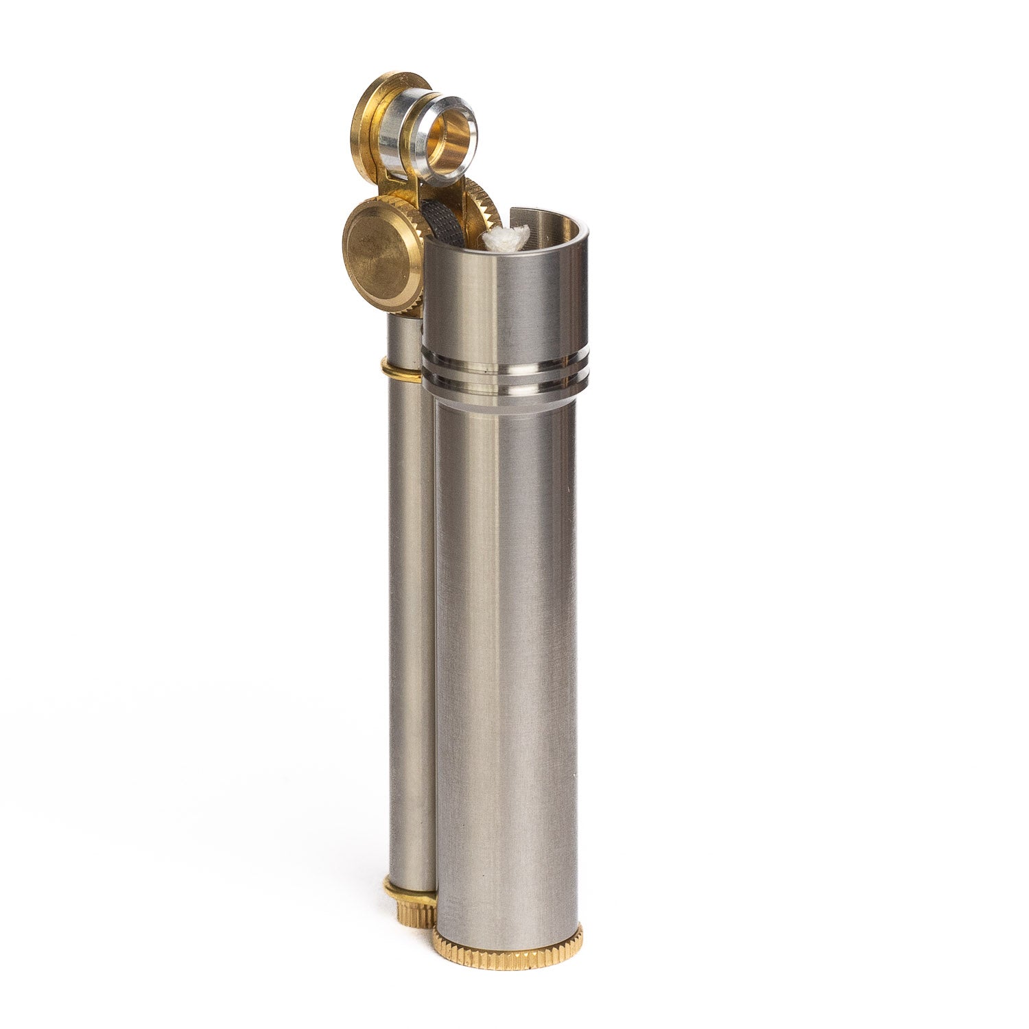 Tokyo Pipe Co Douglass Field L Lighter - Stainless Steel - Lighter | Last Manner