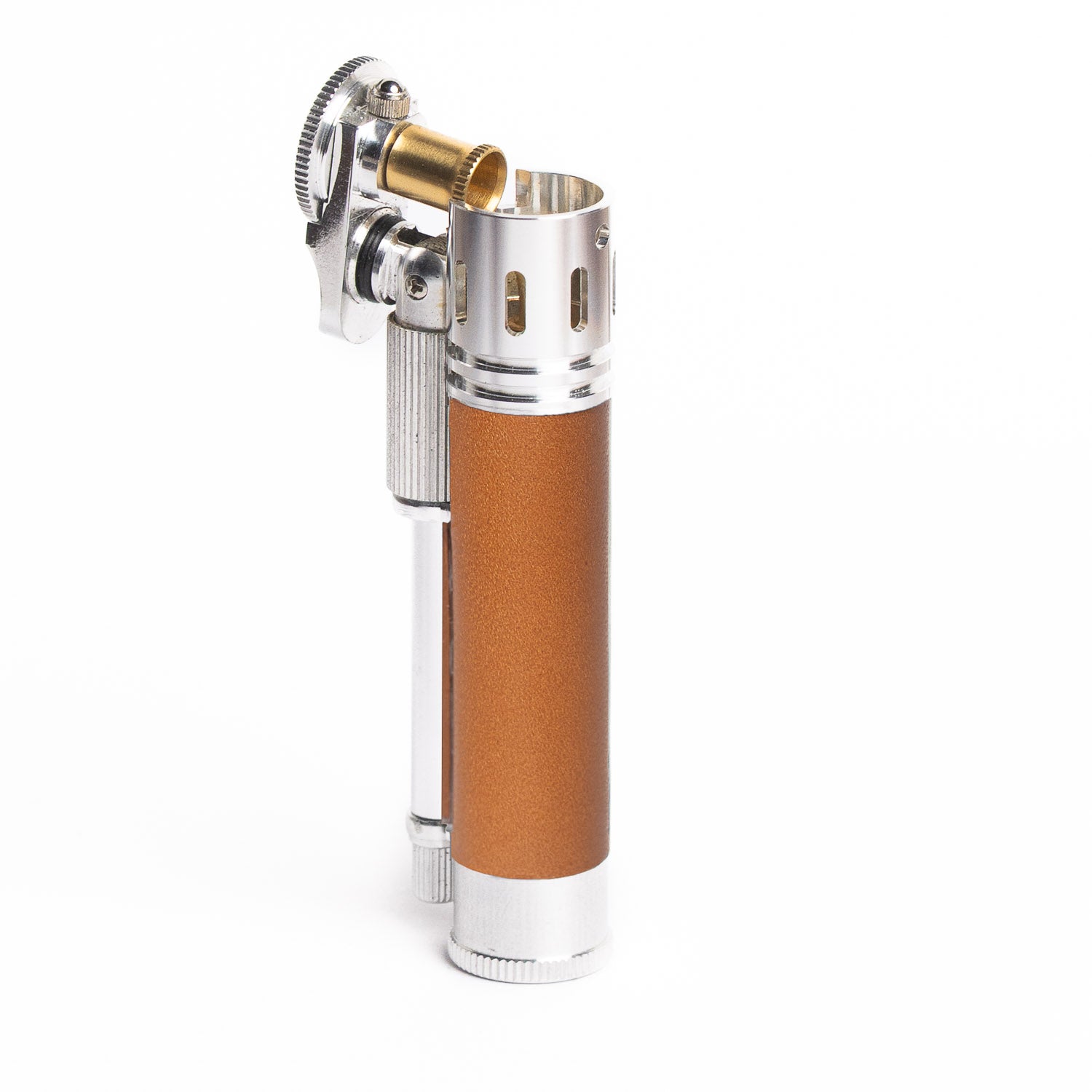 Tokyo Pipe Co Douglass Field S+ Lighter - Duralumin & Leather - Lighter | Last Manner