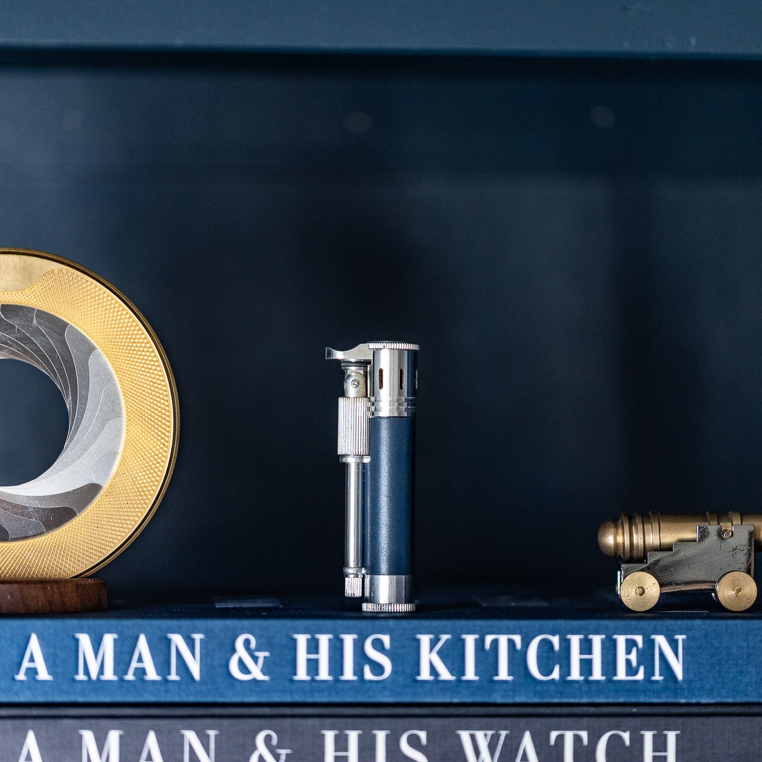 Tokyo Pipe Co Douglass Field S+ Lighter - Duralumin & Leather - Lighter | Last Manner