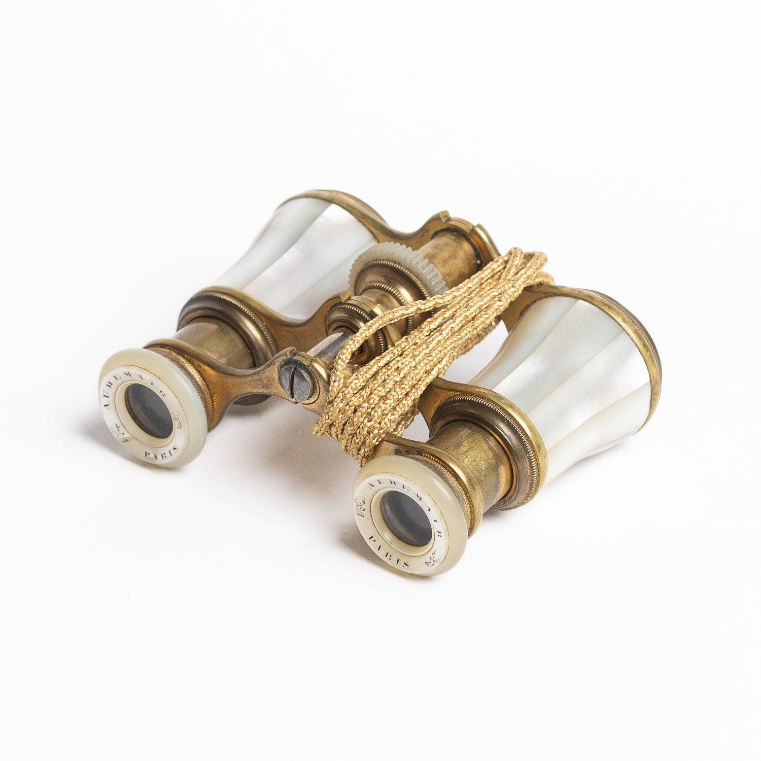 Vintage Audemair Opera Glasses - Brass & Mother of Pearl - Opera Glasses | Last Manner