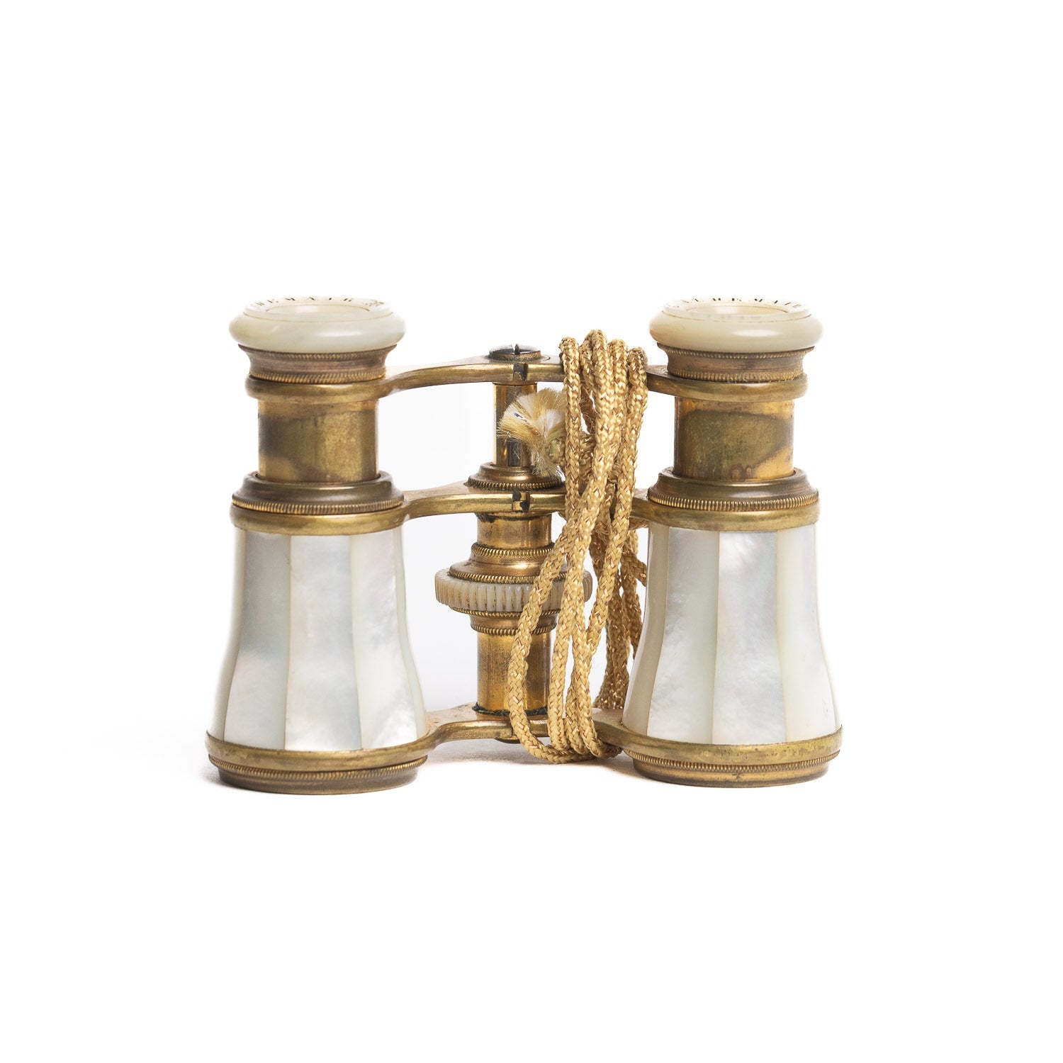 Vintage Audemair Opera Glasses - Brass & Mother of Pearl - Opera Glasses | Last Manner