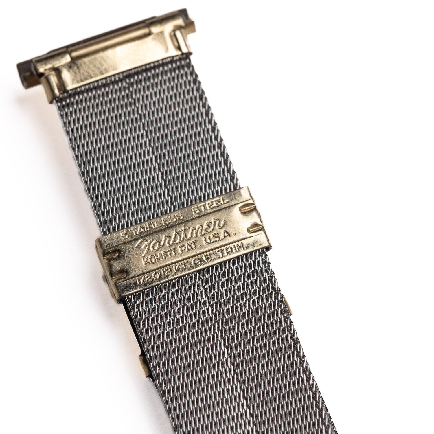 Vintage Forstner Komfit SS Watch Bracelet - NOS - Watch Band | Last Manner