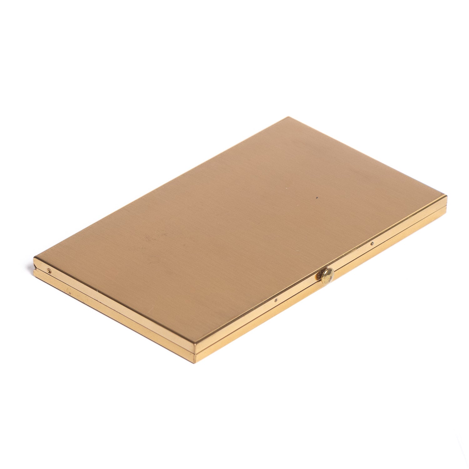 Vintage Gold - Tone Cigarette Case – Guilloché Interior - Cigarette Case | Last Manner