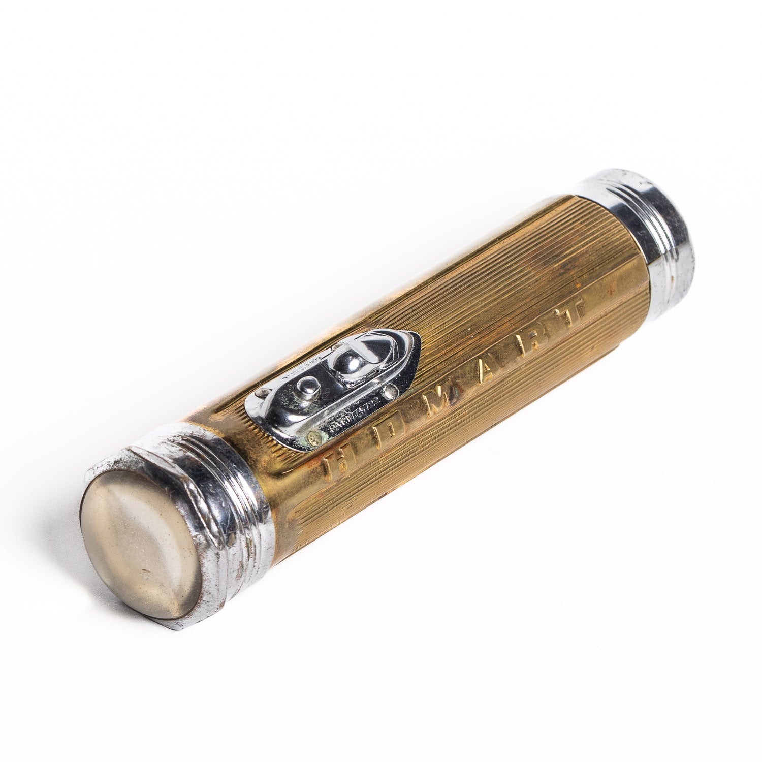 Vintage Homart Copper & Chrome Flashlight - Flashlight | Last Manner