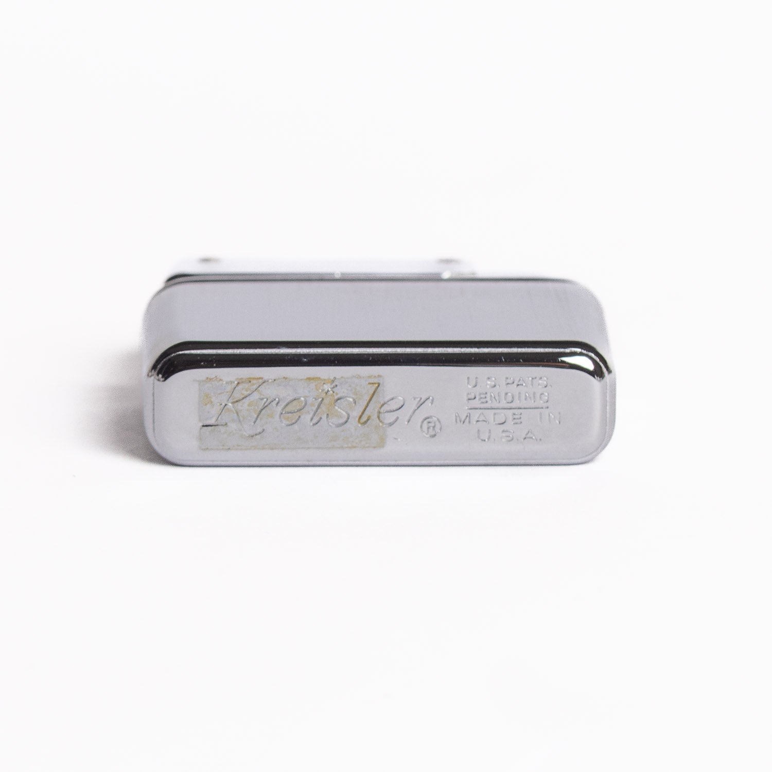 Vintage Kreisler Chrome Lighter - Double Heart Floral - Lighter | Last Manner