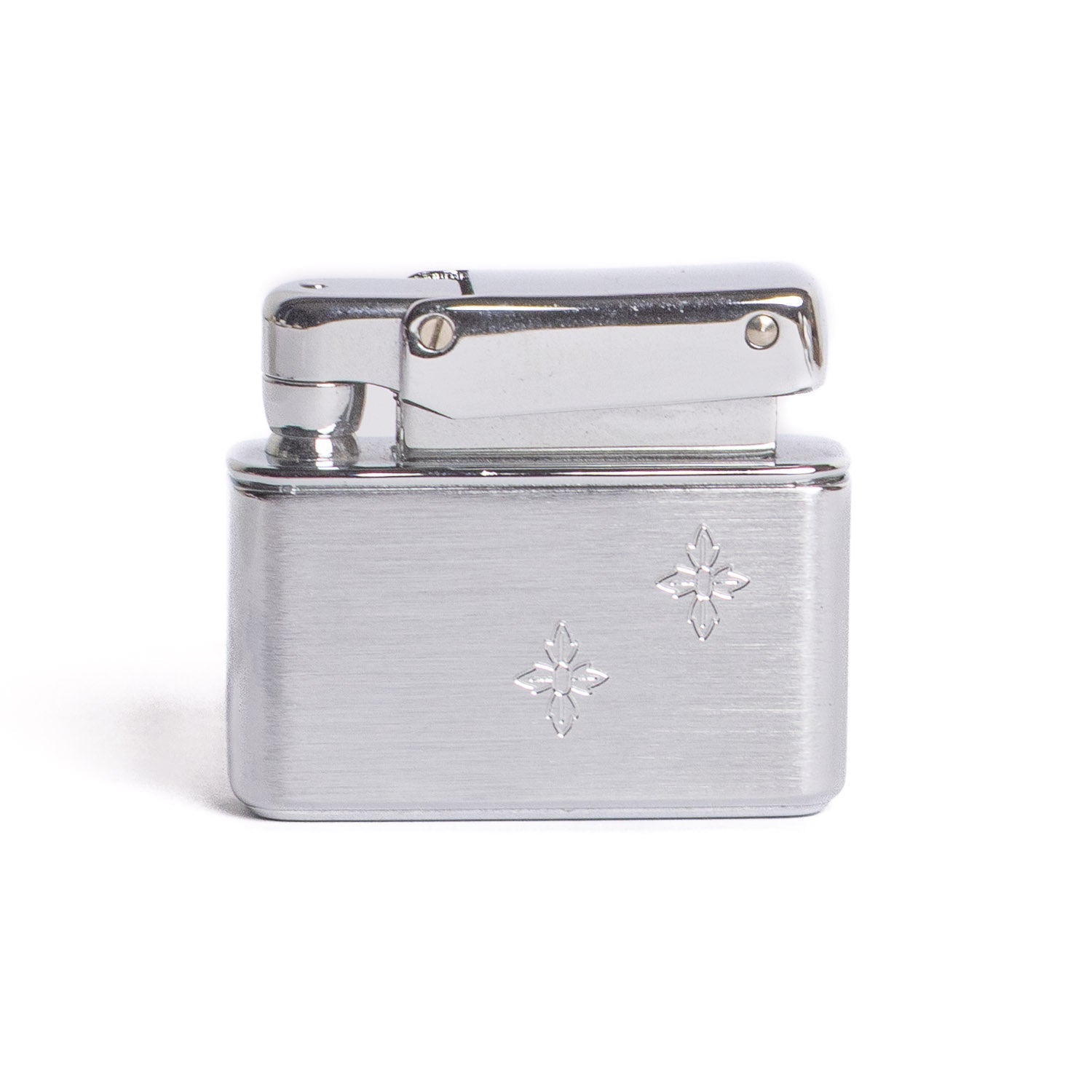 Vintage Kreisler Chrome Lighter with Cross - Flower Engraving - Lighter | Last Manner