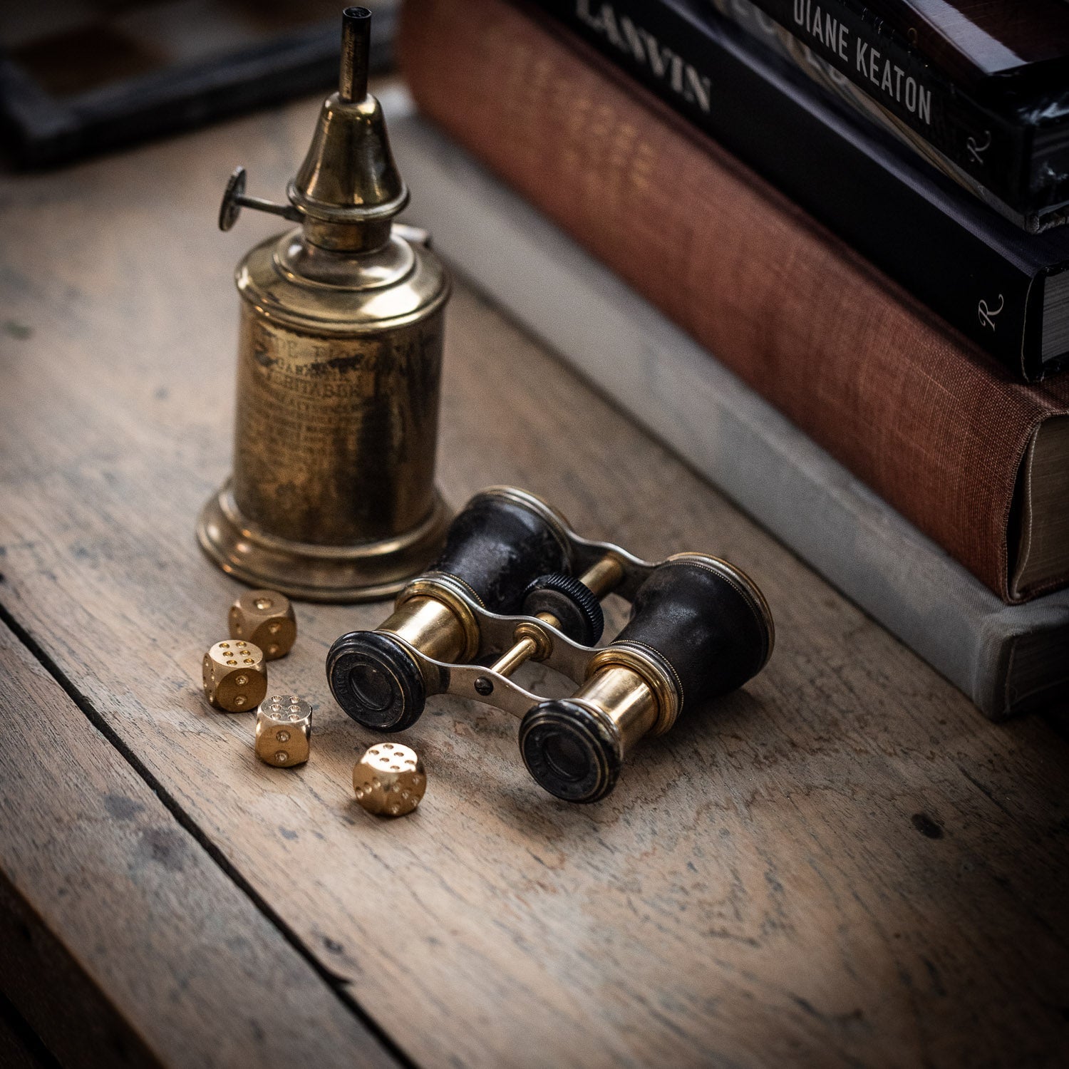 Vintage Opera Glasses - Brass & Leather - Opera Glasses | Last Manner