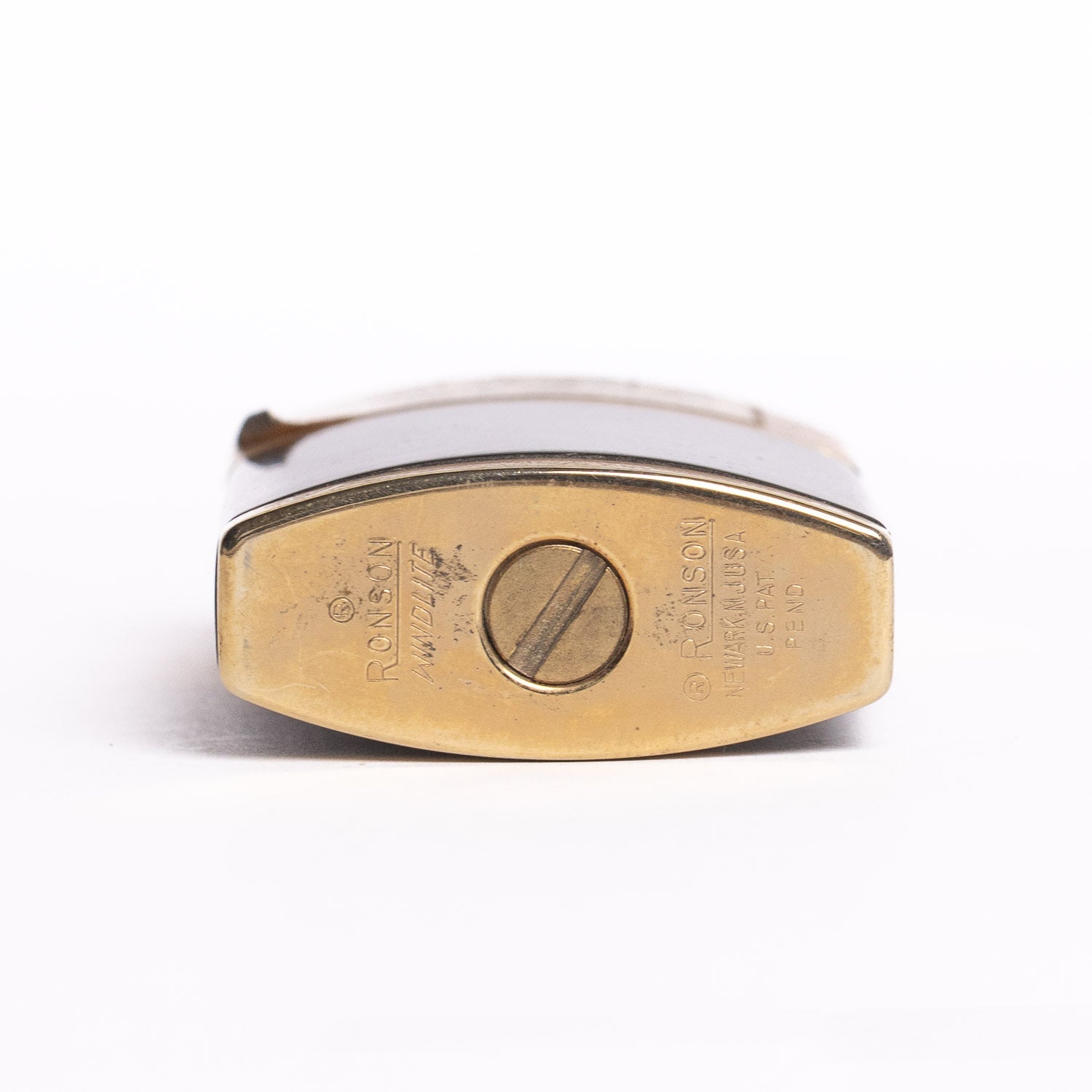 Vintage Ronson Windlite Lighter - Black & Gold - Lighter | Last Manner