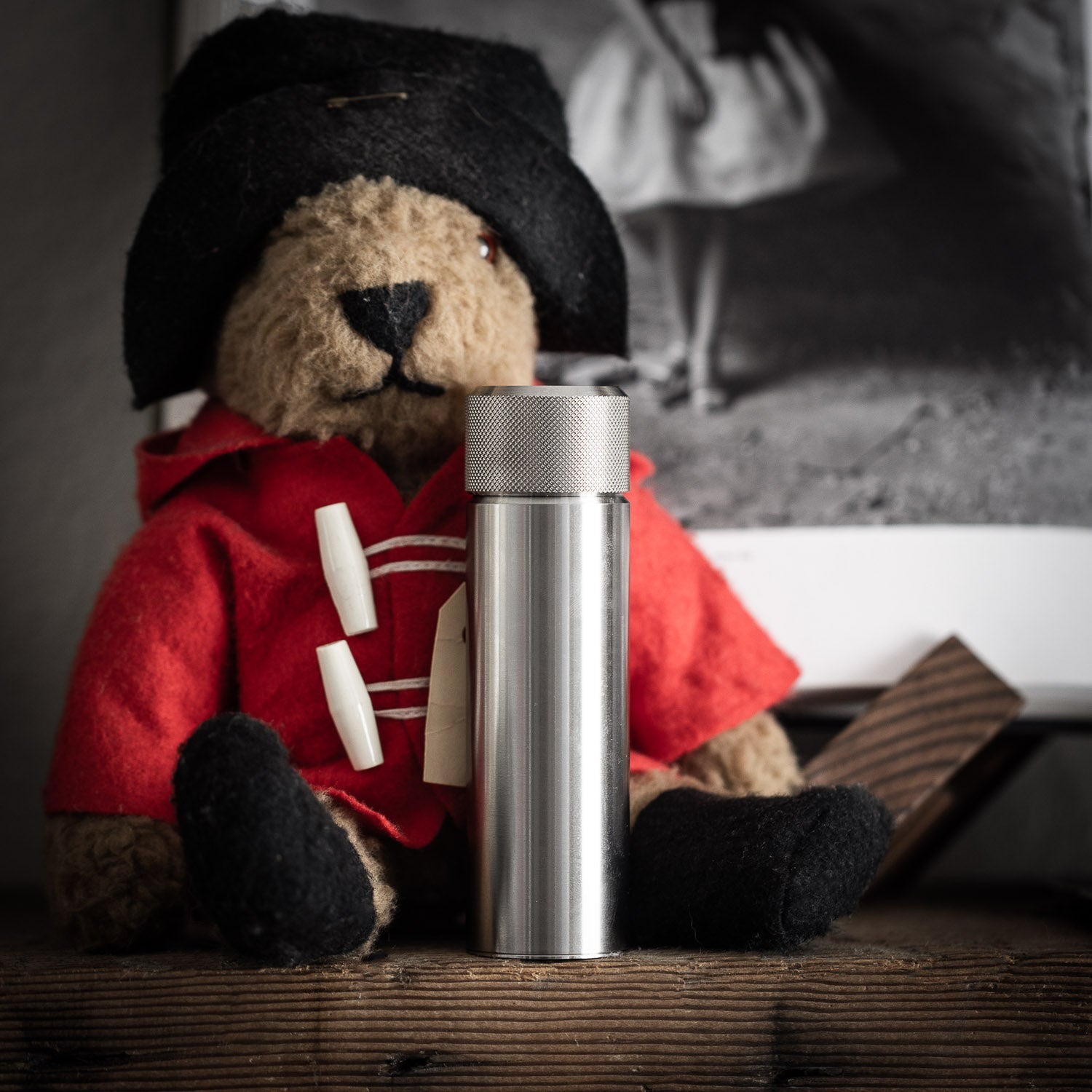 Wingback 100ml Hip Flask - Steel - Flask | Last Manner