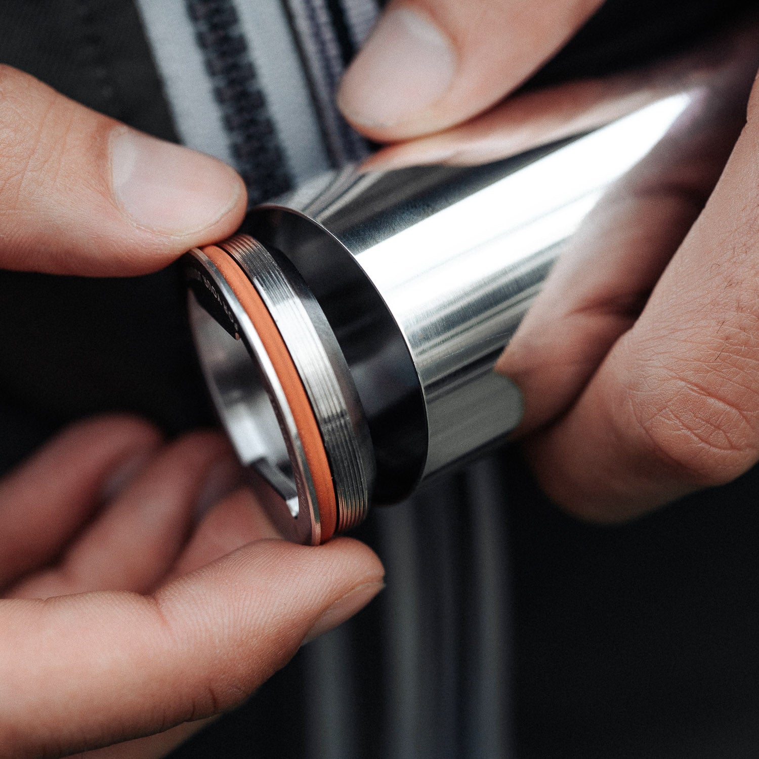 Wingback 100ml Hip Flask - Steel - Flask | Last Manner