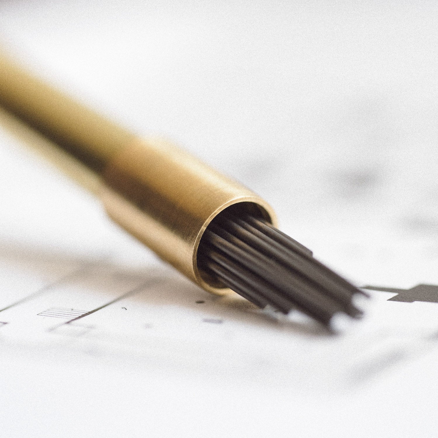 Wingback Mechanical Pencil - Brass - Mechanical Pencil | Last Manner