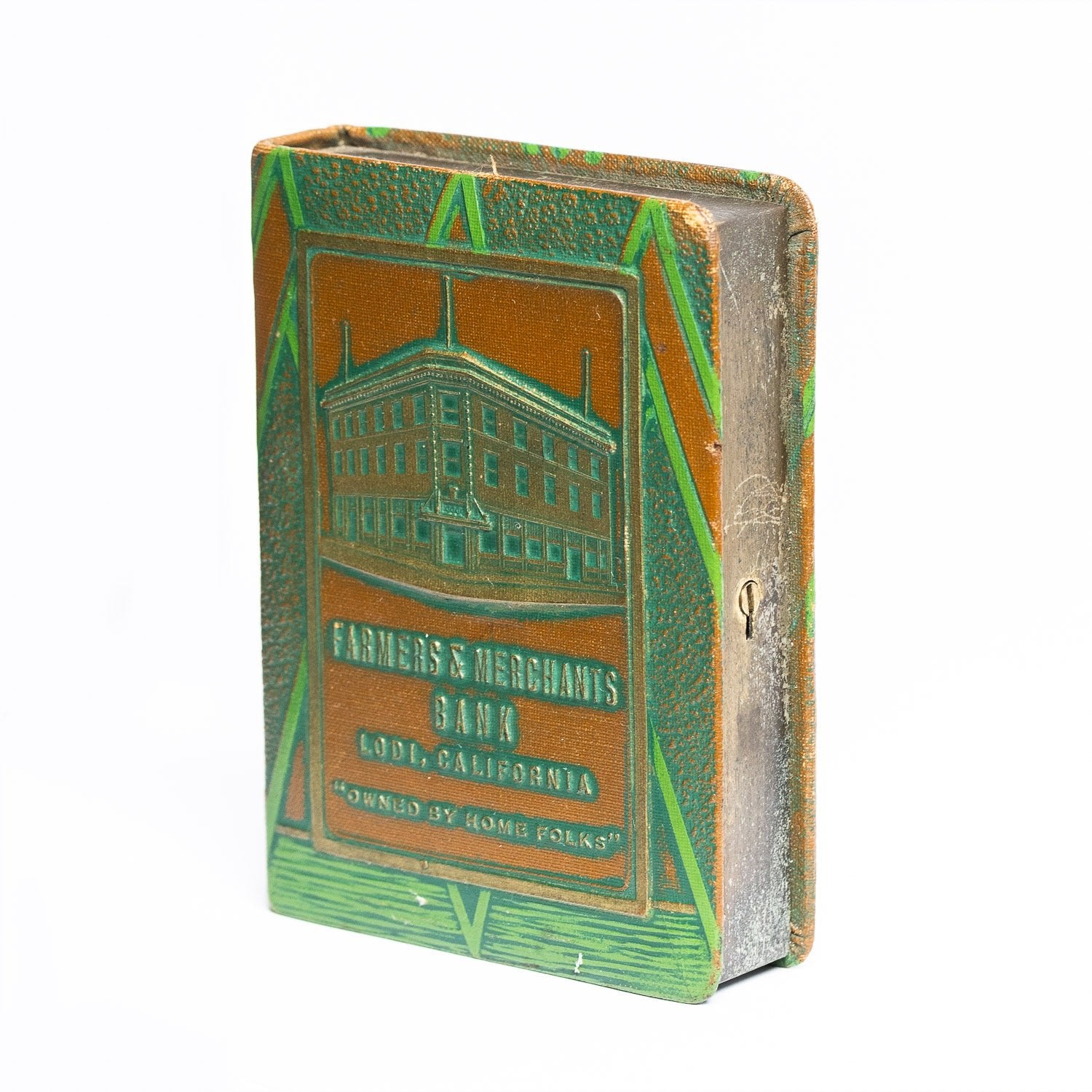 1923 Bankers Utilities Co Metal Coin Bank - Coin Bank | Last Manner