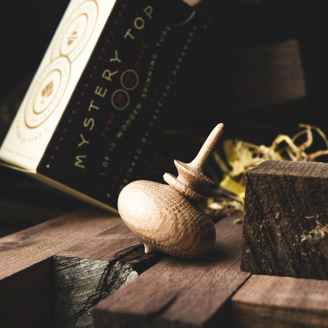 Art of Play Mystery Wooden Spinning Top - Spinning Top | Last Manner