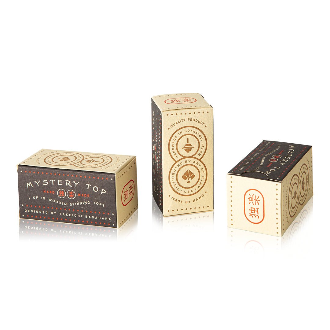 Art of Play Mystery Wooden Spinning Top - Spinning Top | Last Manner