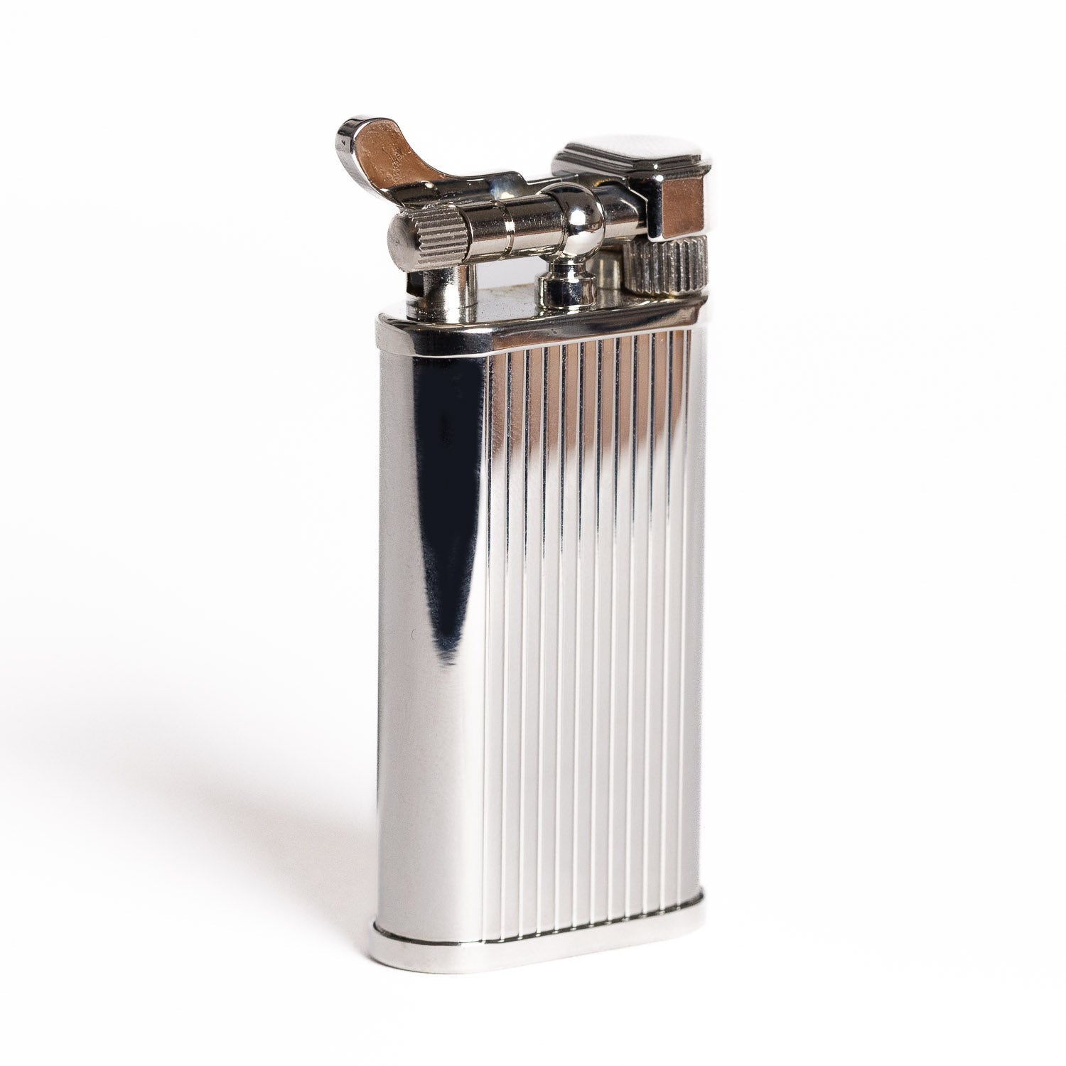 Kiribi Kabuto Mizo Pipe Lighter - Silver - Lighter | Last Manner
