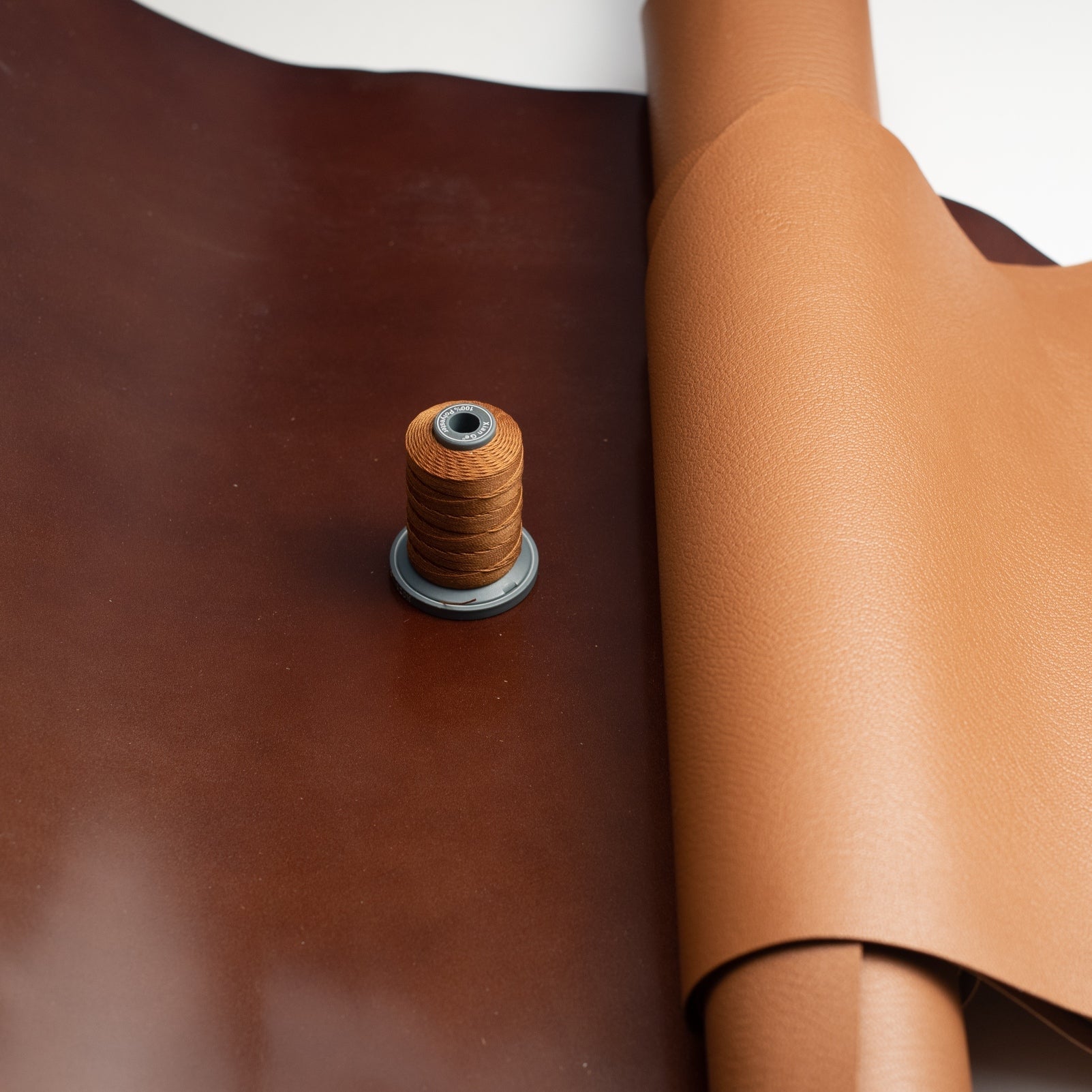Shell Cordovan & Chèvre Bifold Wallet - Cognac & Gold - Wallets | Last Manner