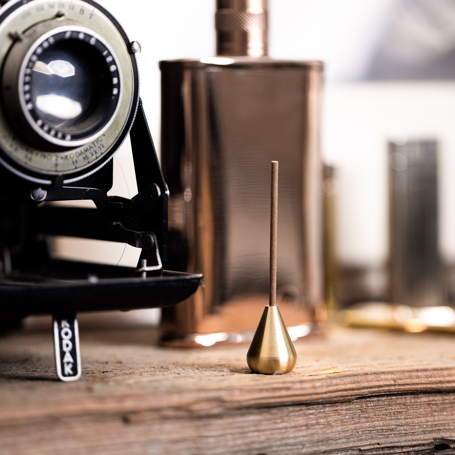 Water Drop Incense Holder - Brass - Incense Holder | Last Manner