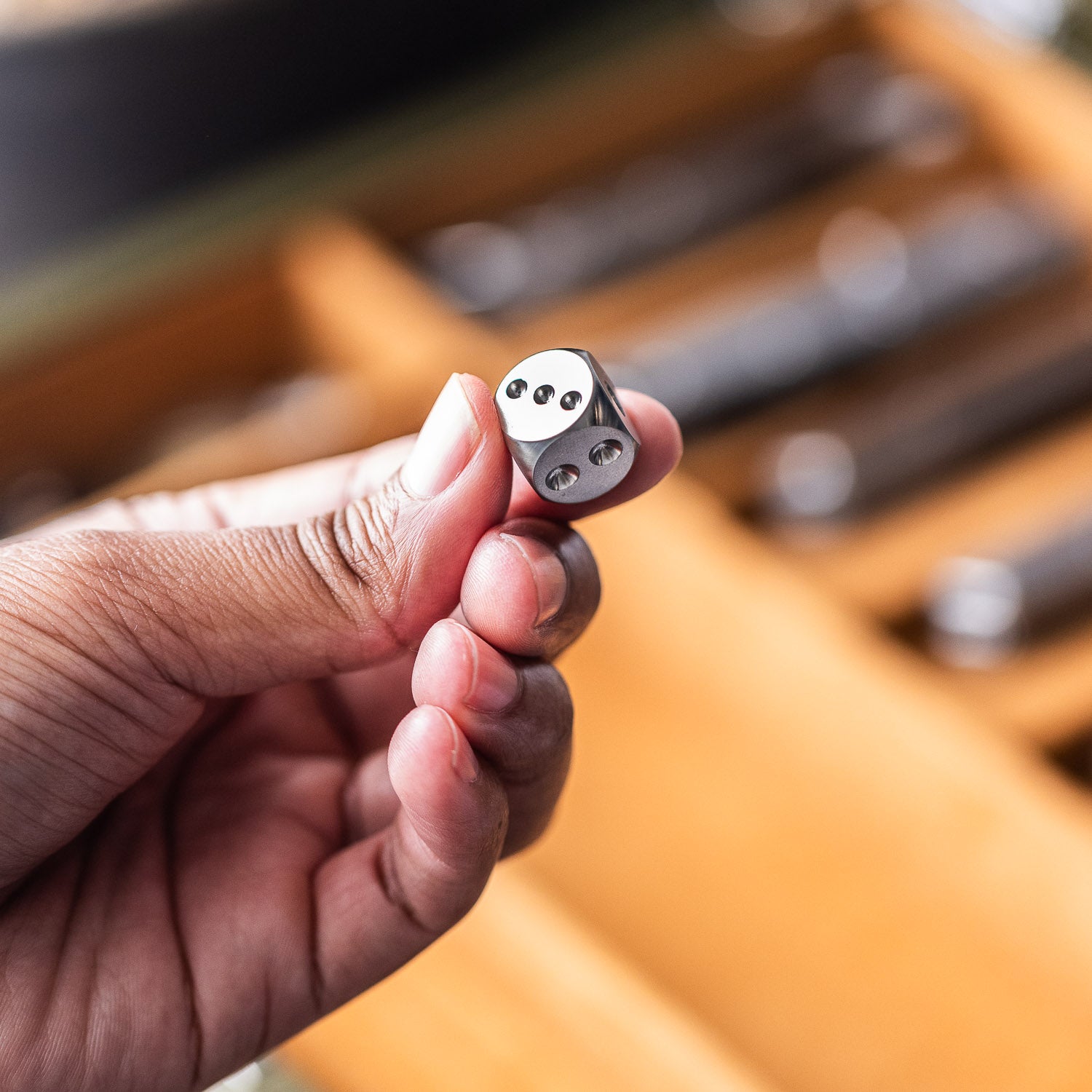 Titanium Dice - Dice | Gladfellow