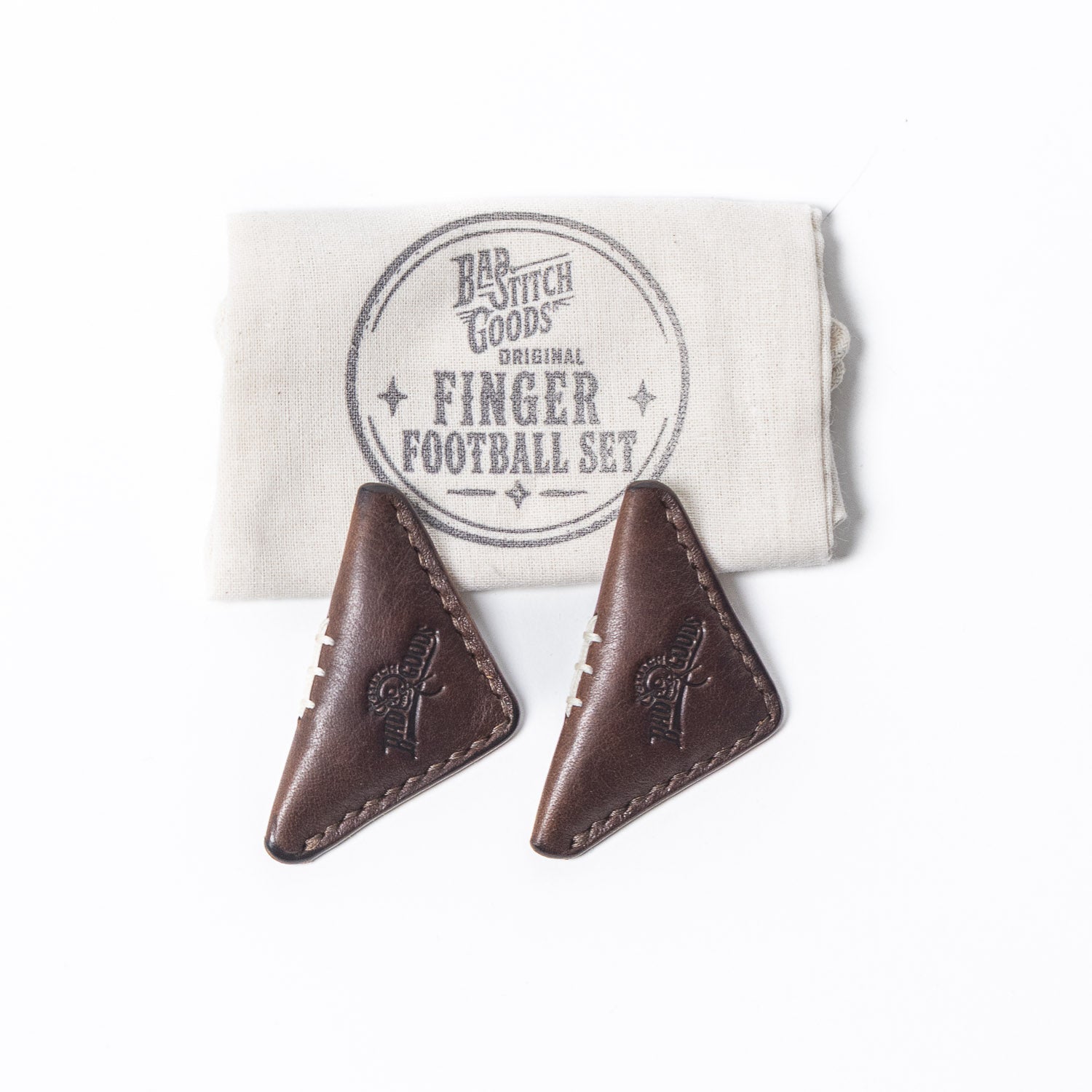 Bad Stitch Goods Italian Leather Finger Football Set